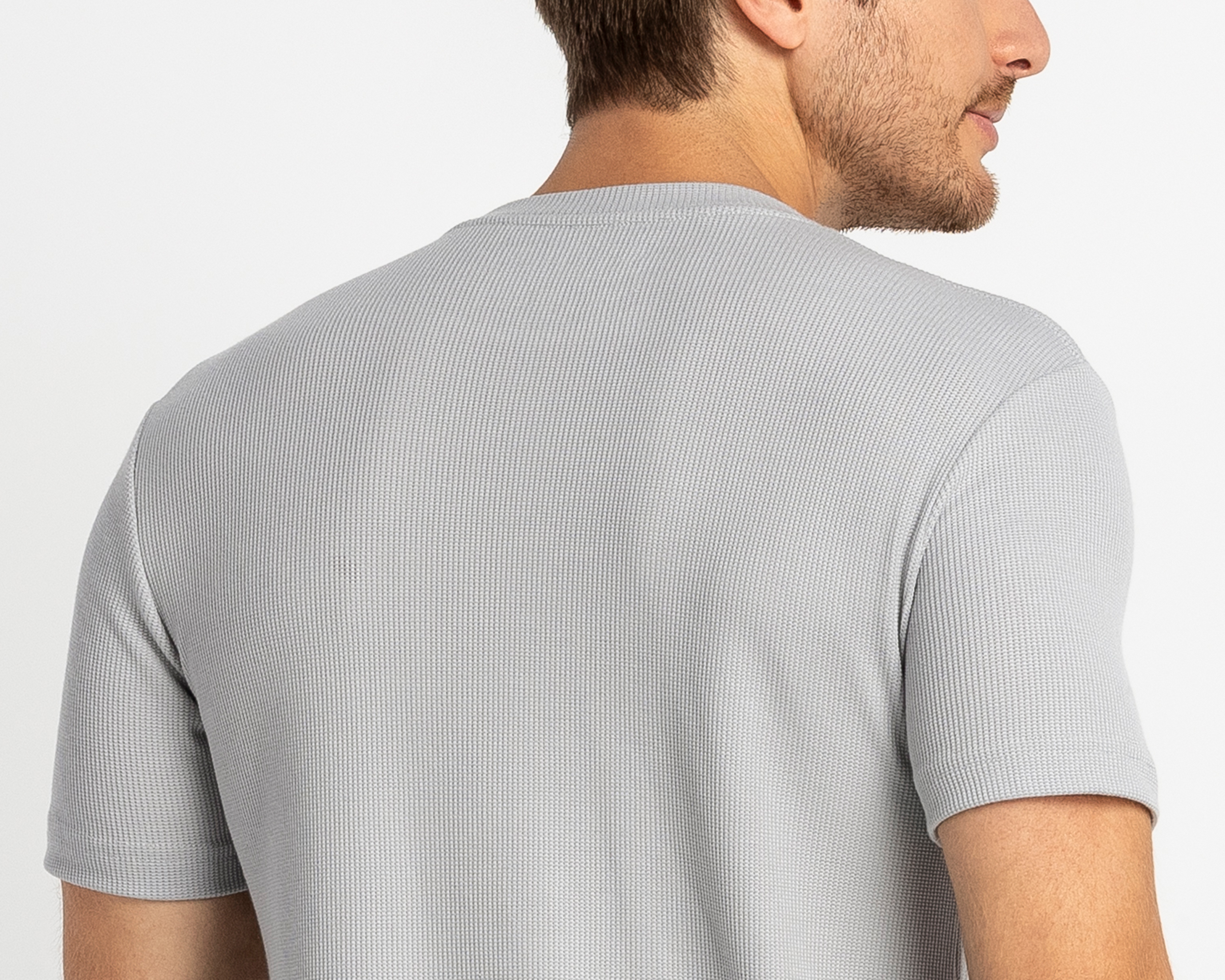 Foto 5 | Foto 5 | Playera de Cuello Redondo Gris Refill para Hombre