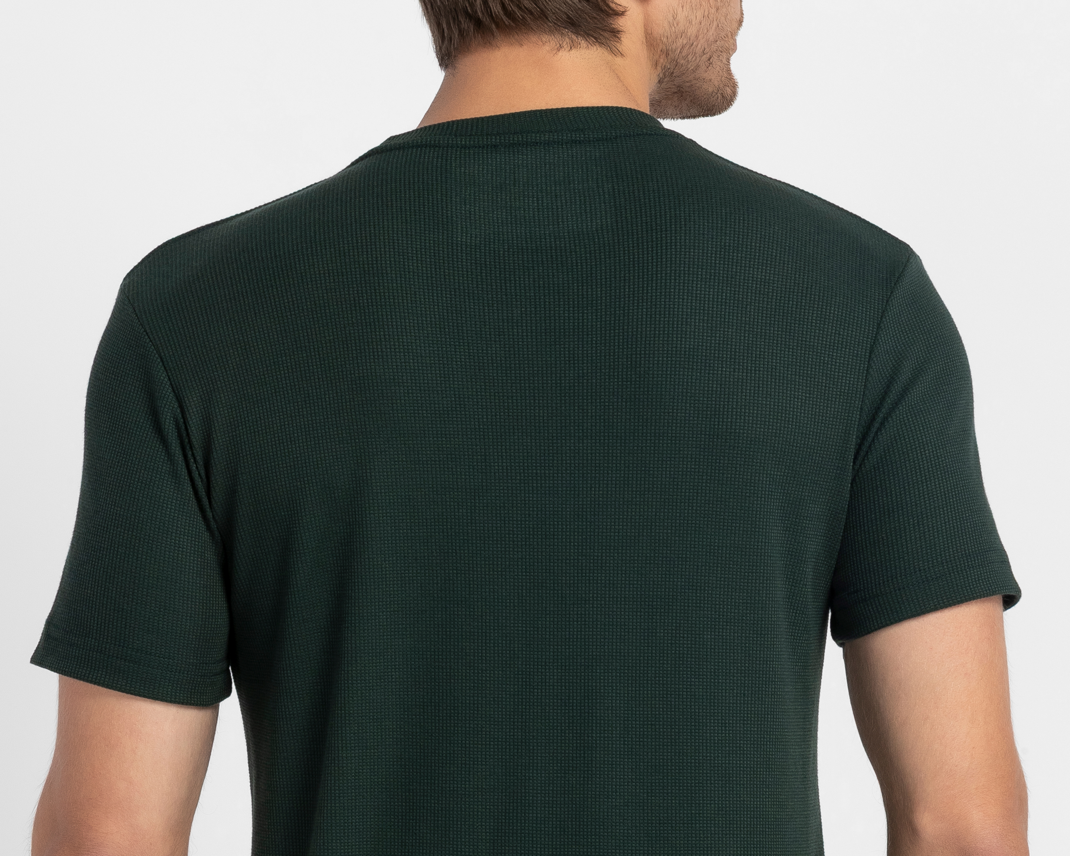 Foto 5 | Foto 5 | Playera de Cuello Redondo Verde Refill para Hombre