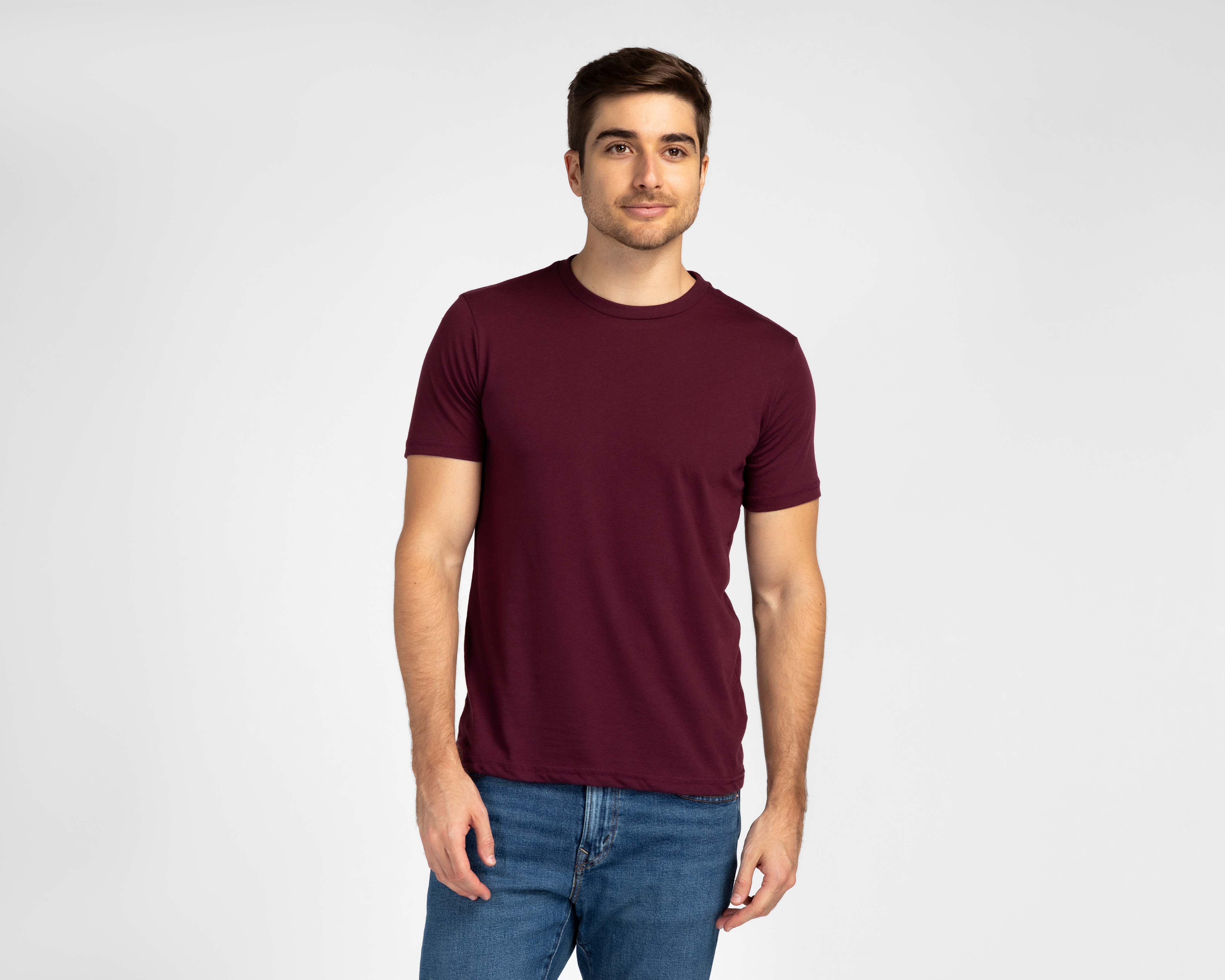 Foto 2 pulgar | Foto 1 | Playera de Cuello Redondo Tinta Lucky Star para Hombre