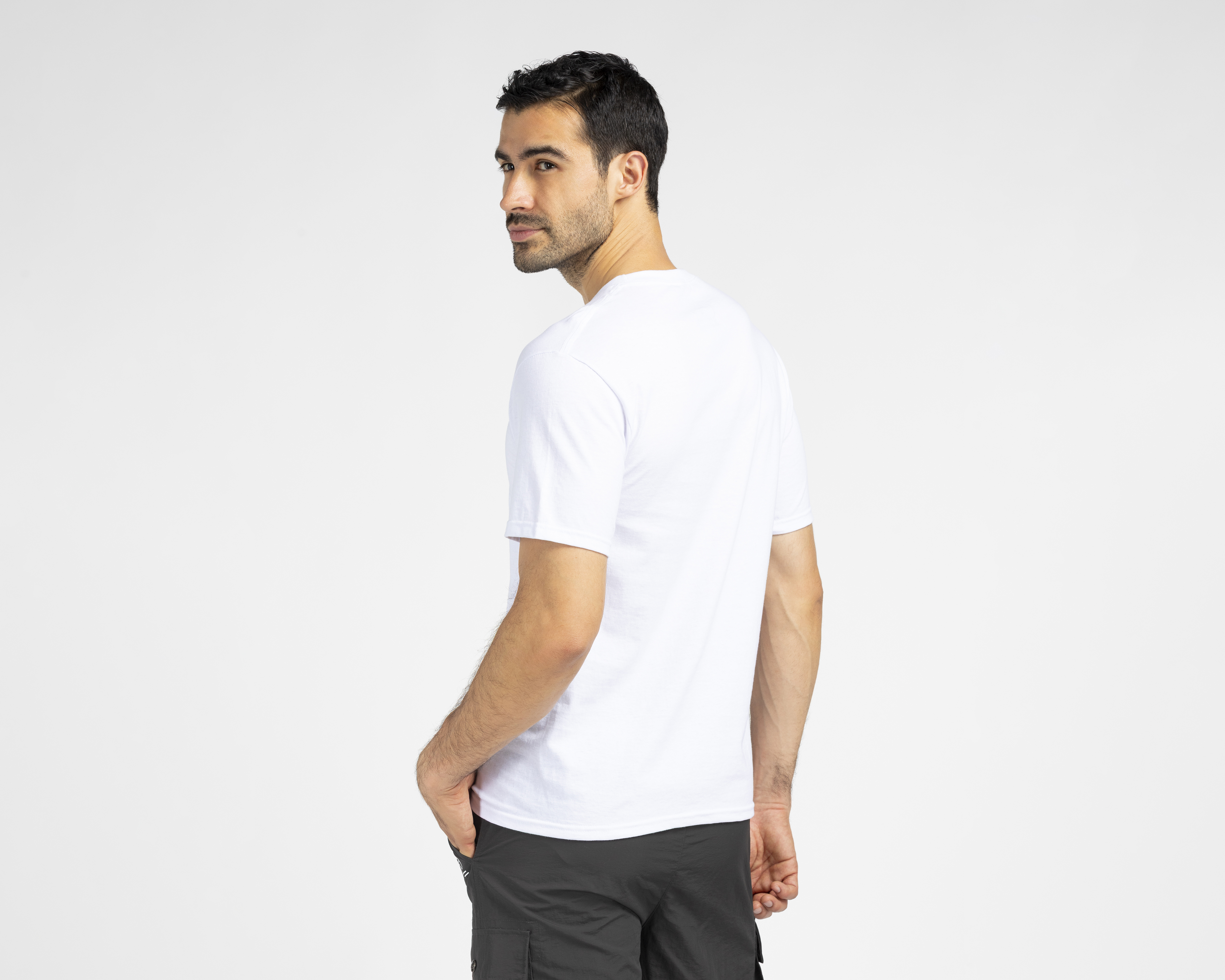 Foto 4 pulgar | Foto 3 | Playera Cuello Redondo Blanca Ecko Untld. para Hombre