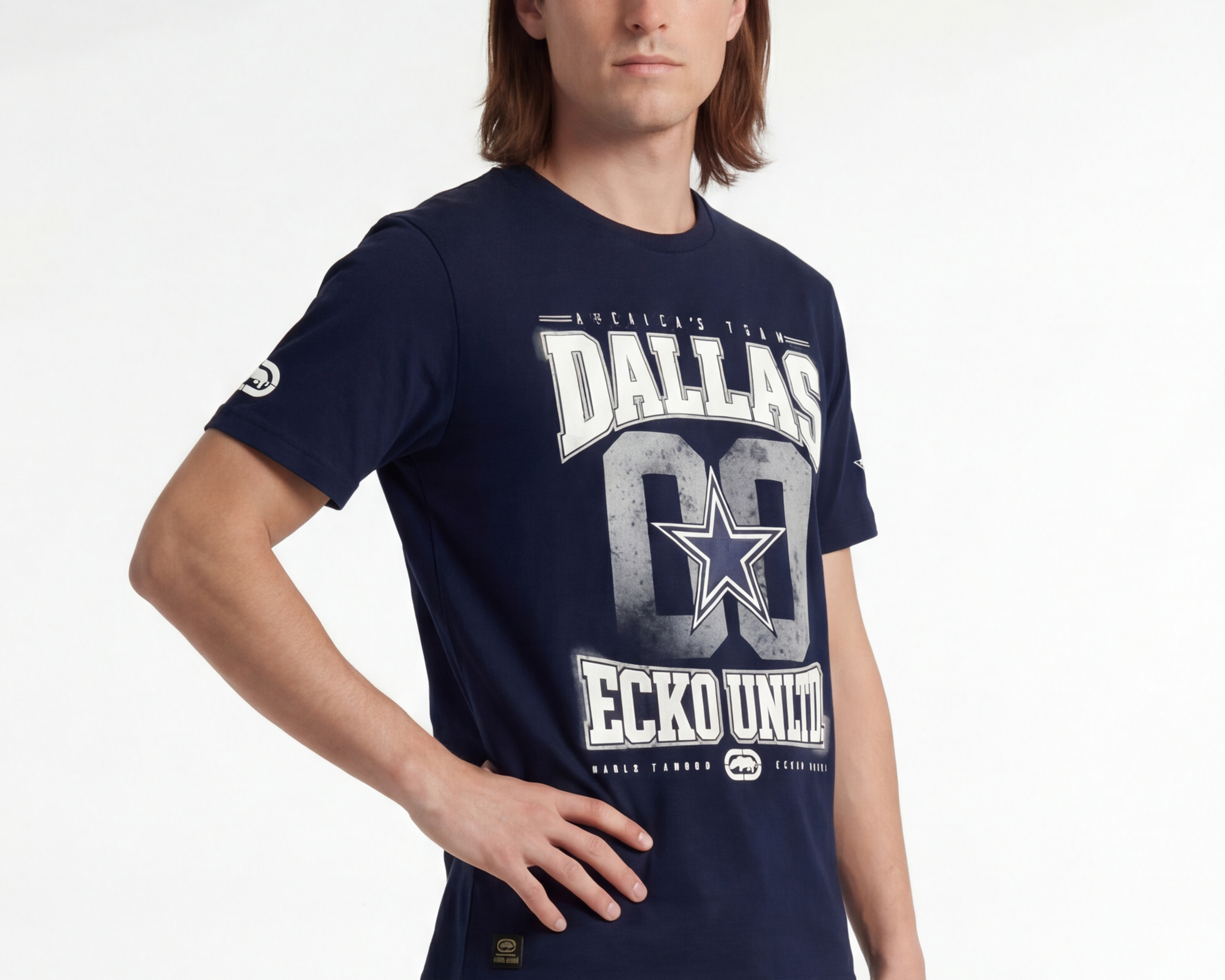 Foto 5 pulgar | Foto 4 | Playera Vaqueros de Dallas Ecko Unltd. para Hombre