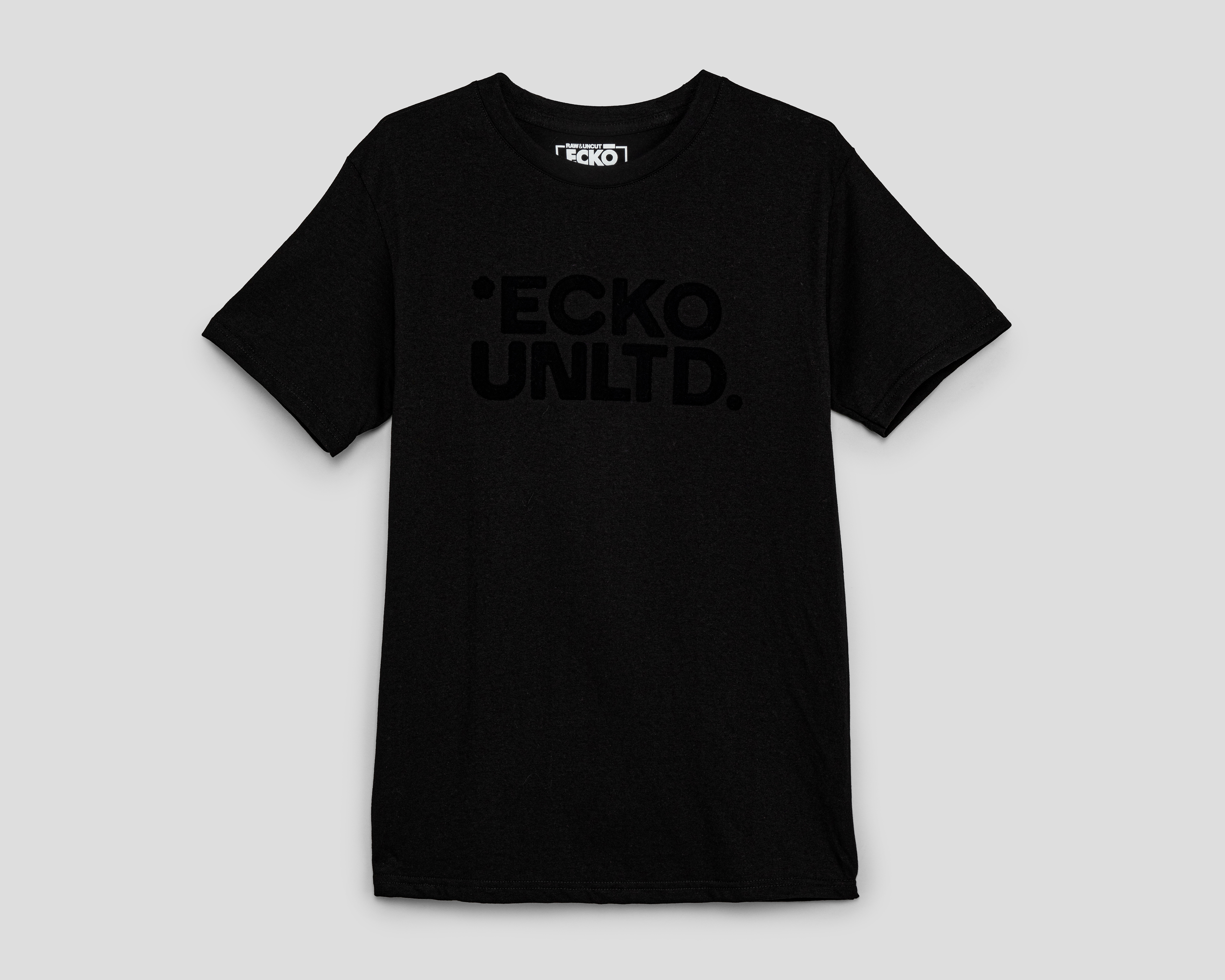 Foto 2 pulgar | Foto 1 | Playera de Cuello Redondo Negra Ecko Unltd. para Hombre