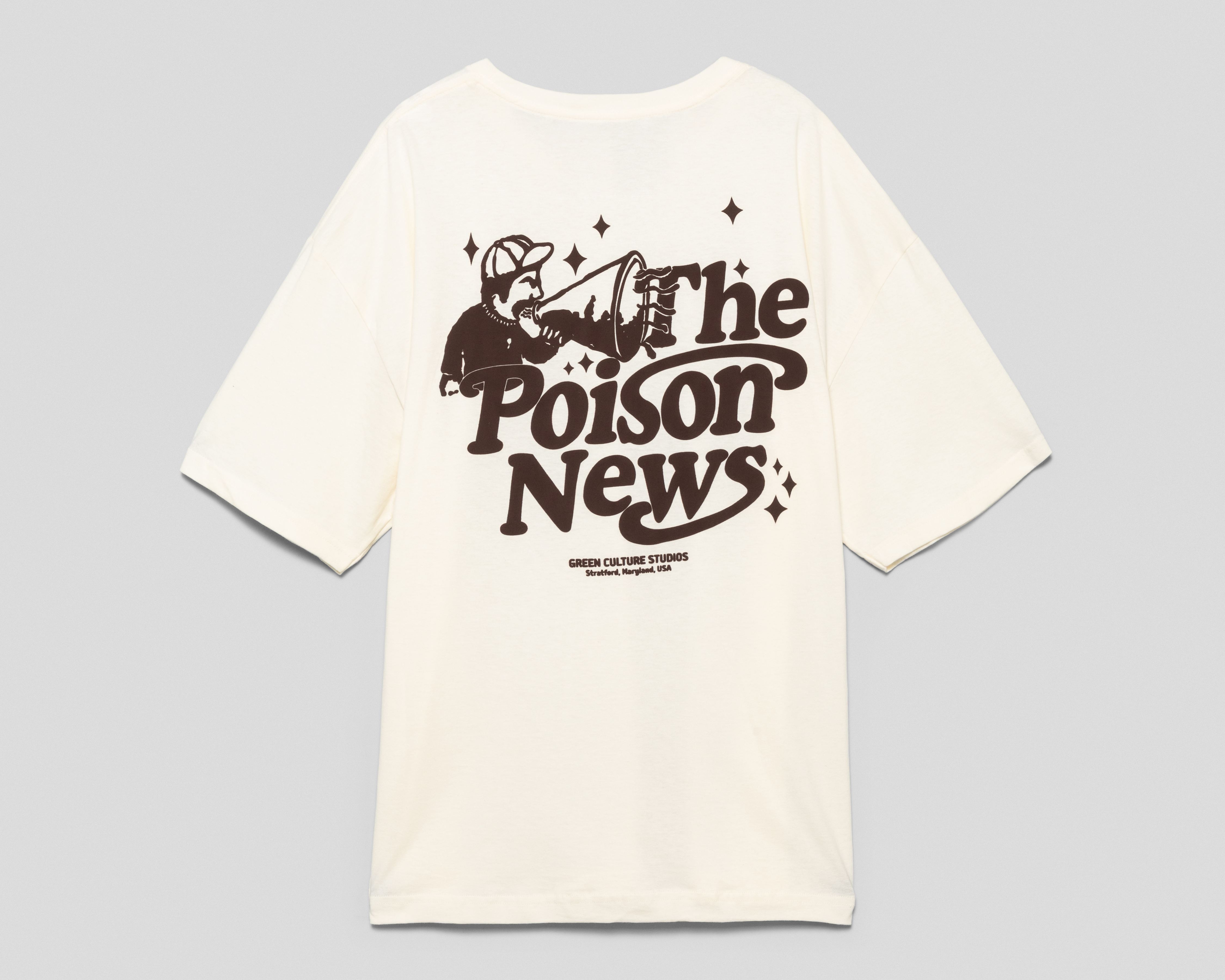 Foto 3 pulgar | Foto 2 | Playera de Cuello Redondo Beige Refill para Hombre