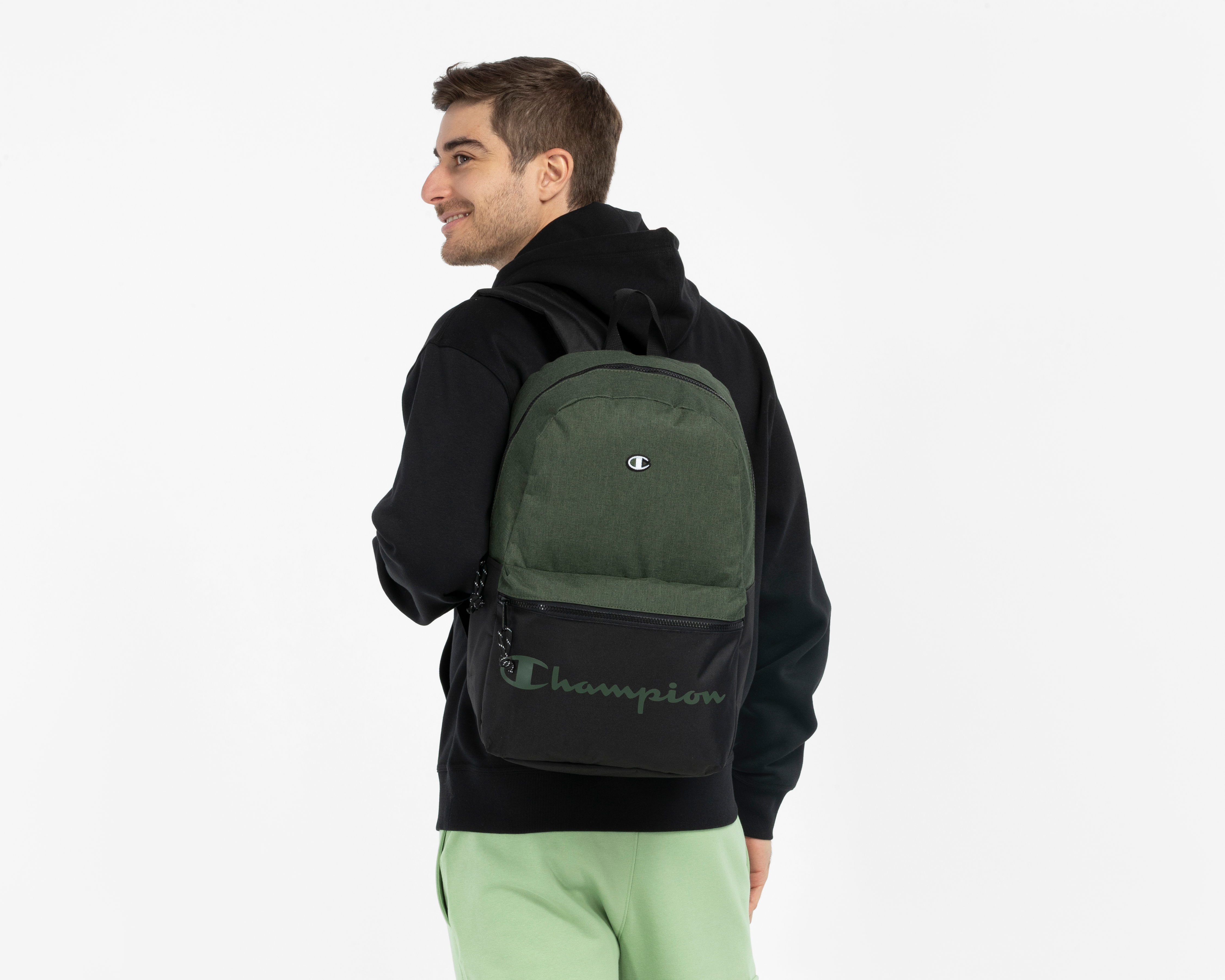 Foto 8 pulgar | Foto 7 | Mochila Champion Verde