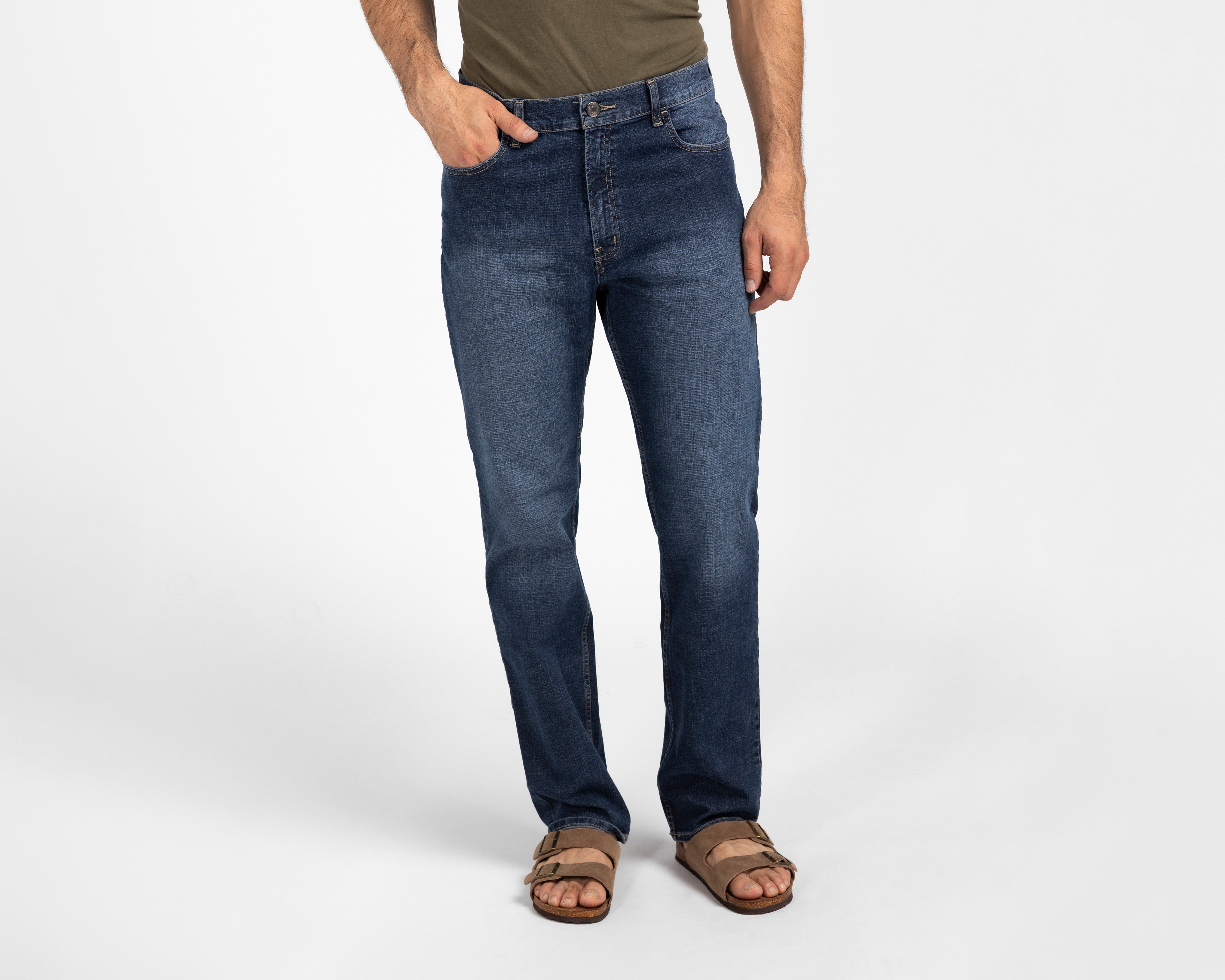 Jeans Straight Oggi Power Vintage para Hombre