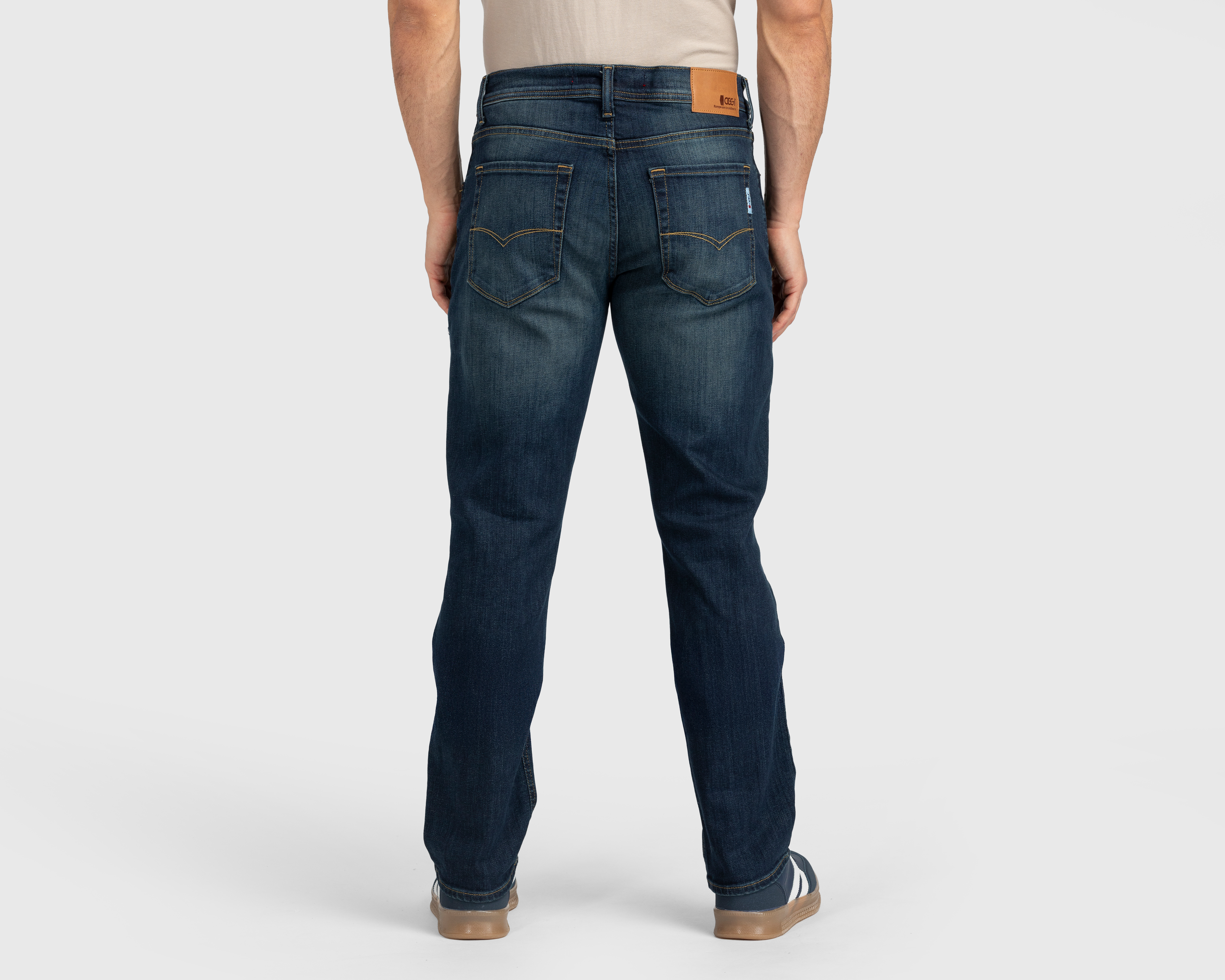 Foto 3 pulgar | Foto 2 | Jeans Slim Oggi Iron Super para Hombre