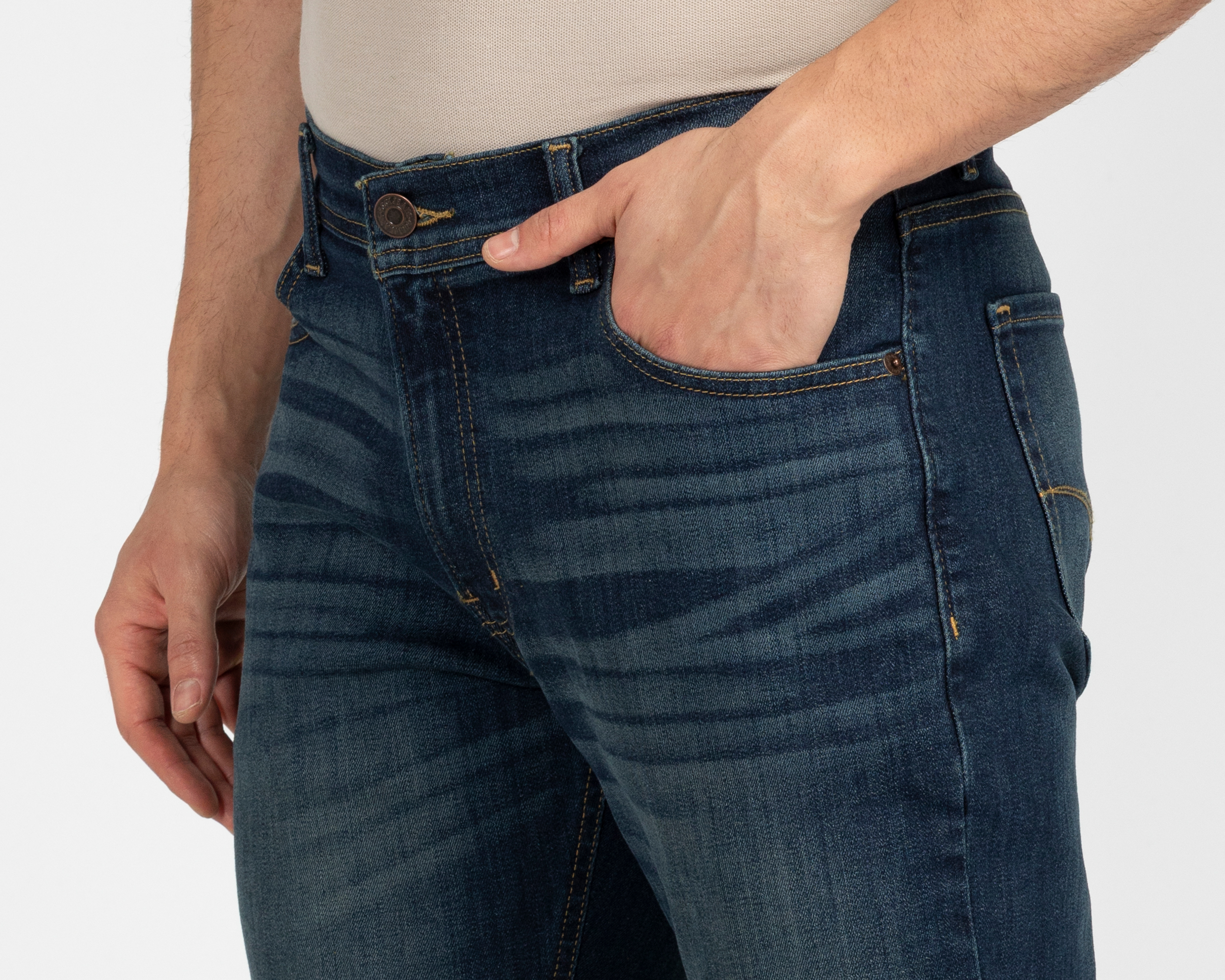 Foto 4 pulgar | Foto 3 | Jeans Slim Oggi Iron Super para Hombre
