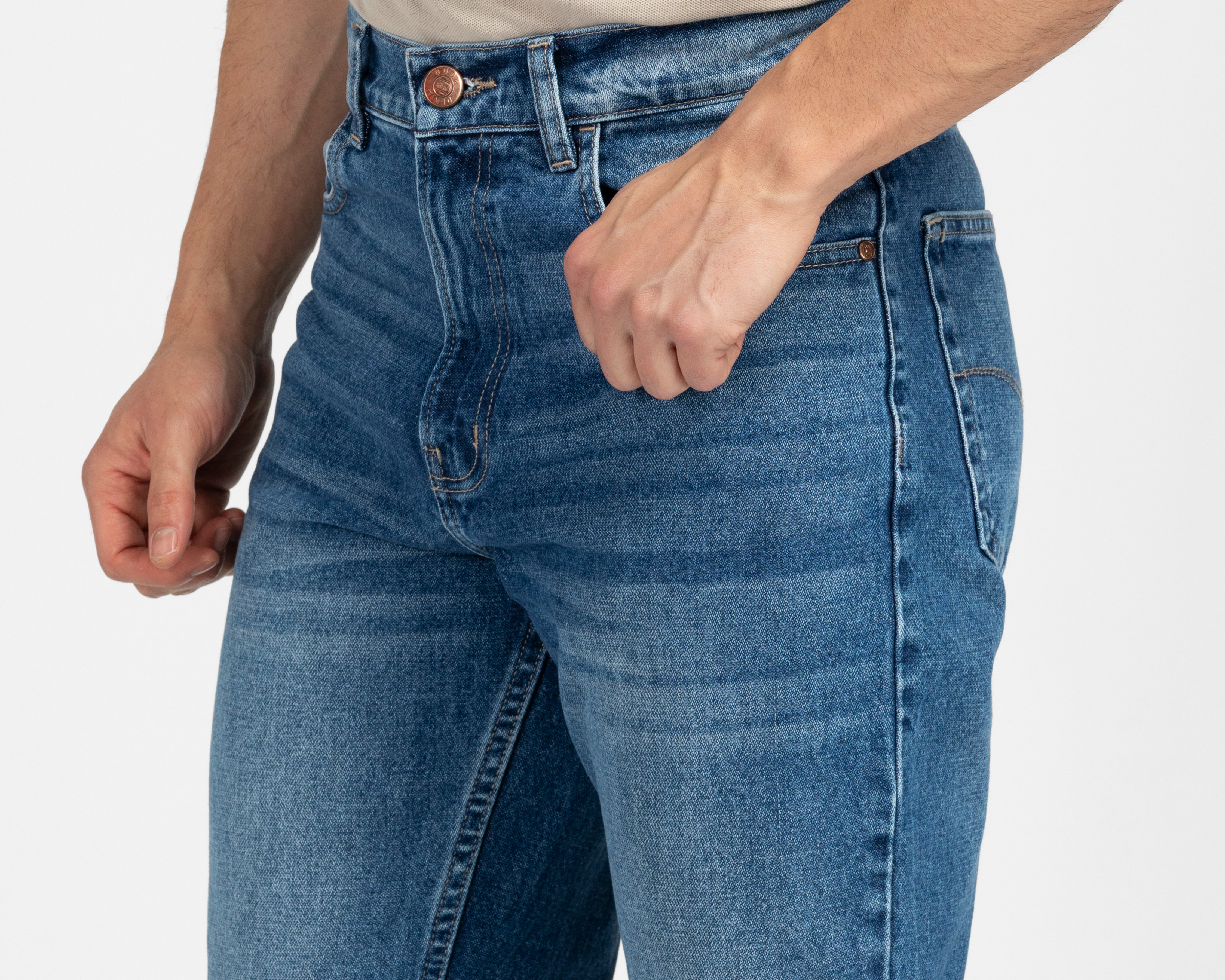 Foto 4 pulgar | Foto 3 | Jeans Regular Oggi Ivar Vintage para Hombre