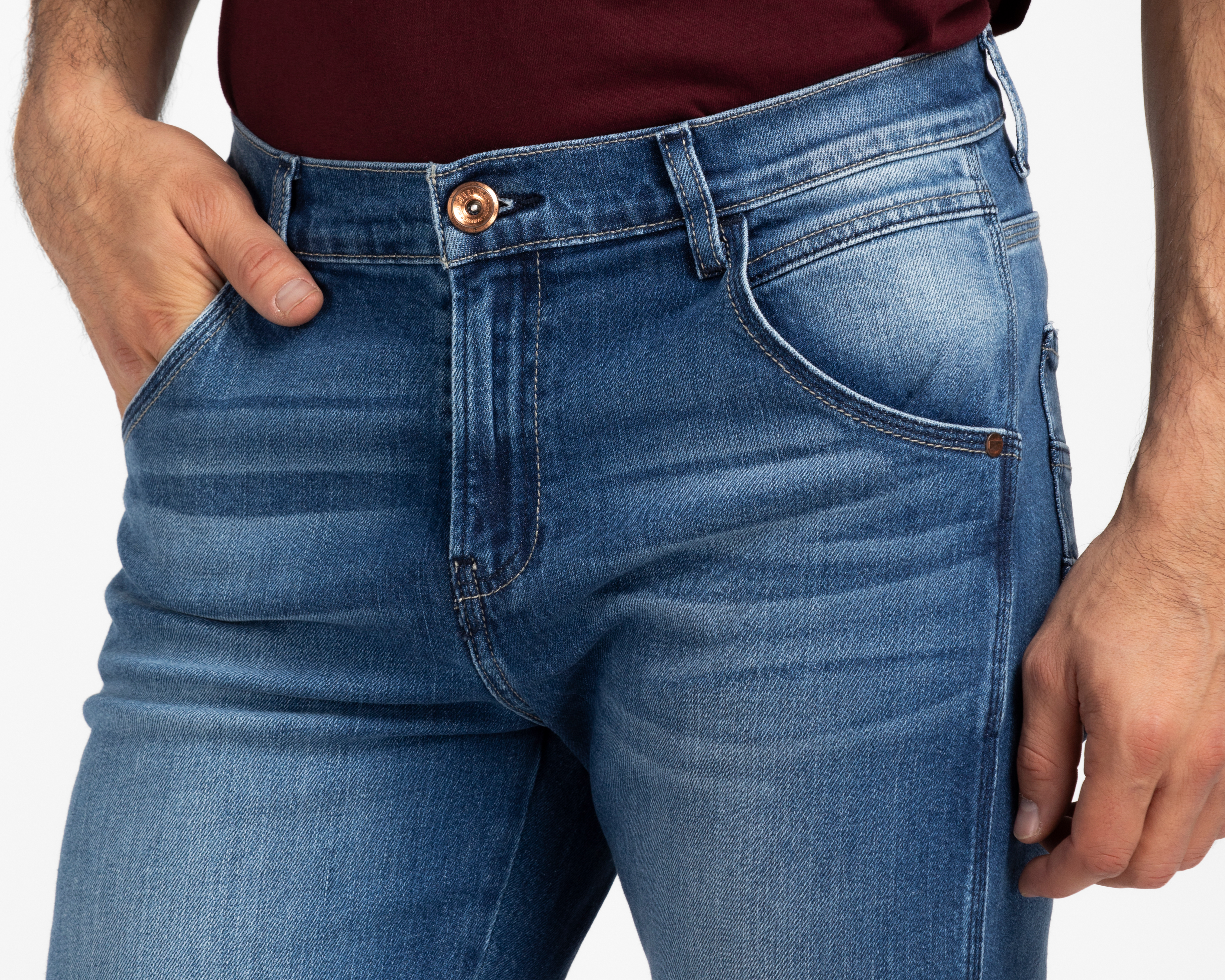 Foto 4 pulgar | Foto 3 | Jeans Recto Oggi Fredoka para Hombre