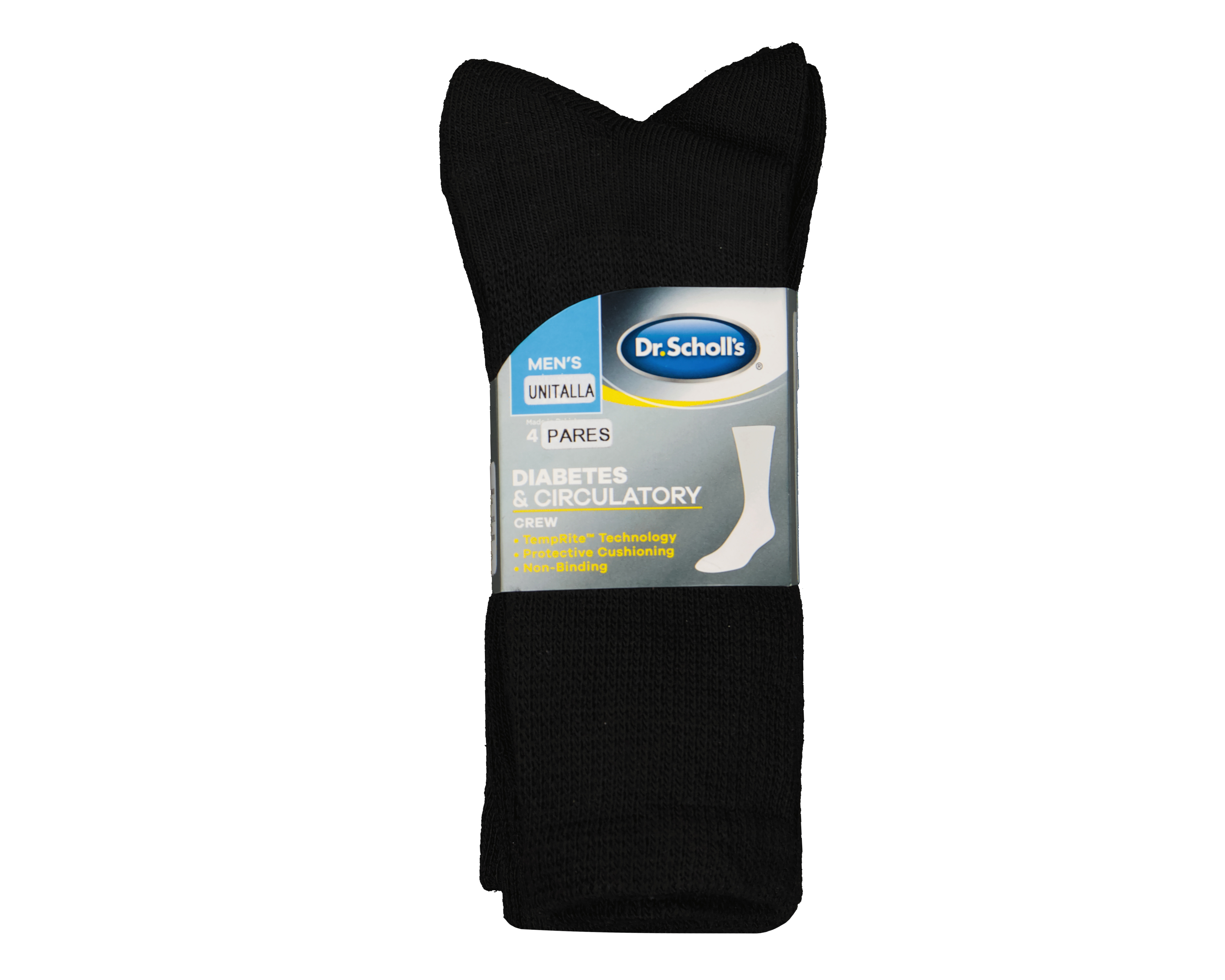 Foto 3 | Foto 3 | Calcetas de Compresión Dr Scholl's para Hombre 4 Pares