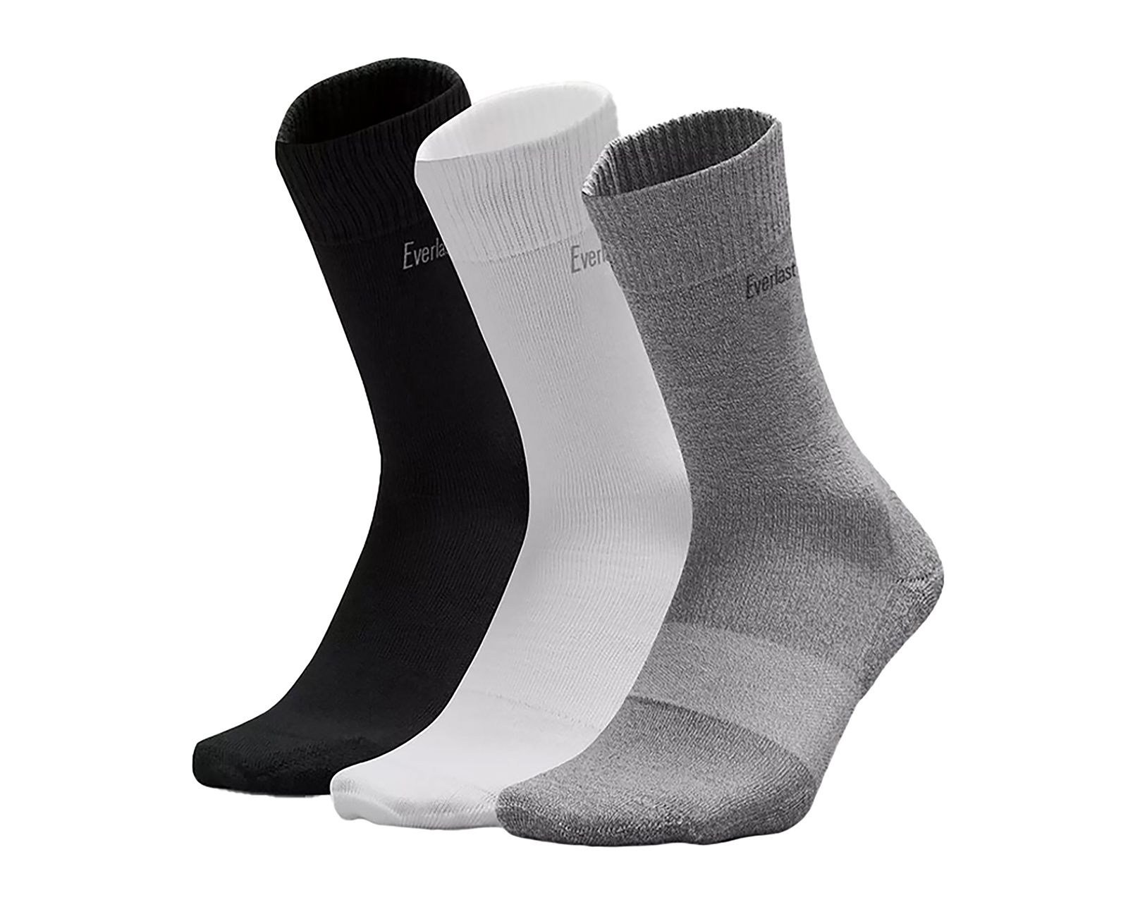 Foto 3 pulgar | Foto 2 | Calcetas Largas Deportivas Everlast para Hombre 6 Pares