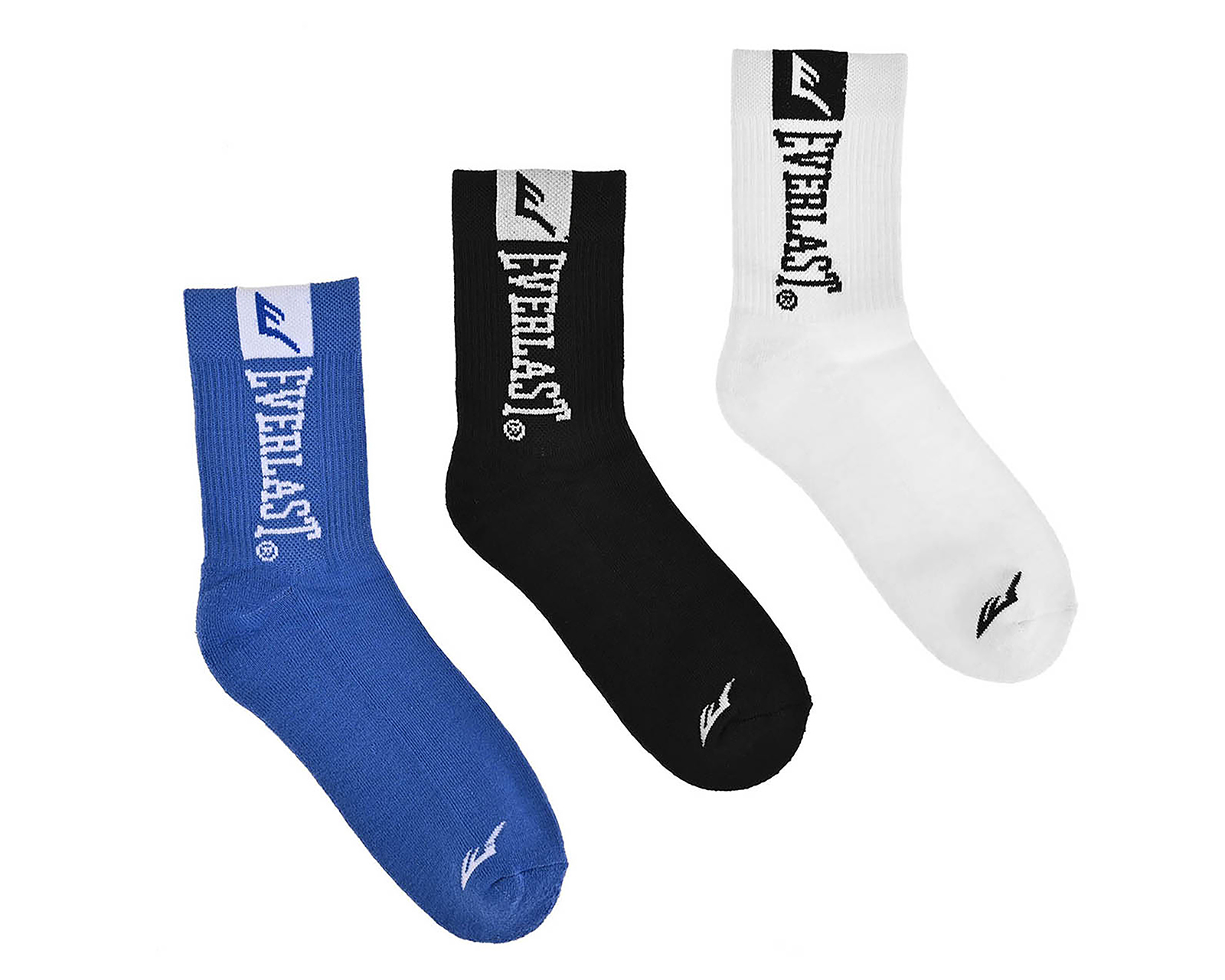 Calcetas Largas Deportivas Everlast para Hombre 3 Pares