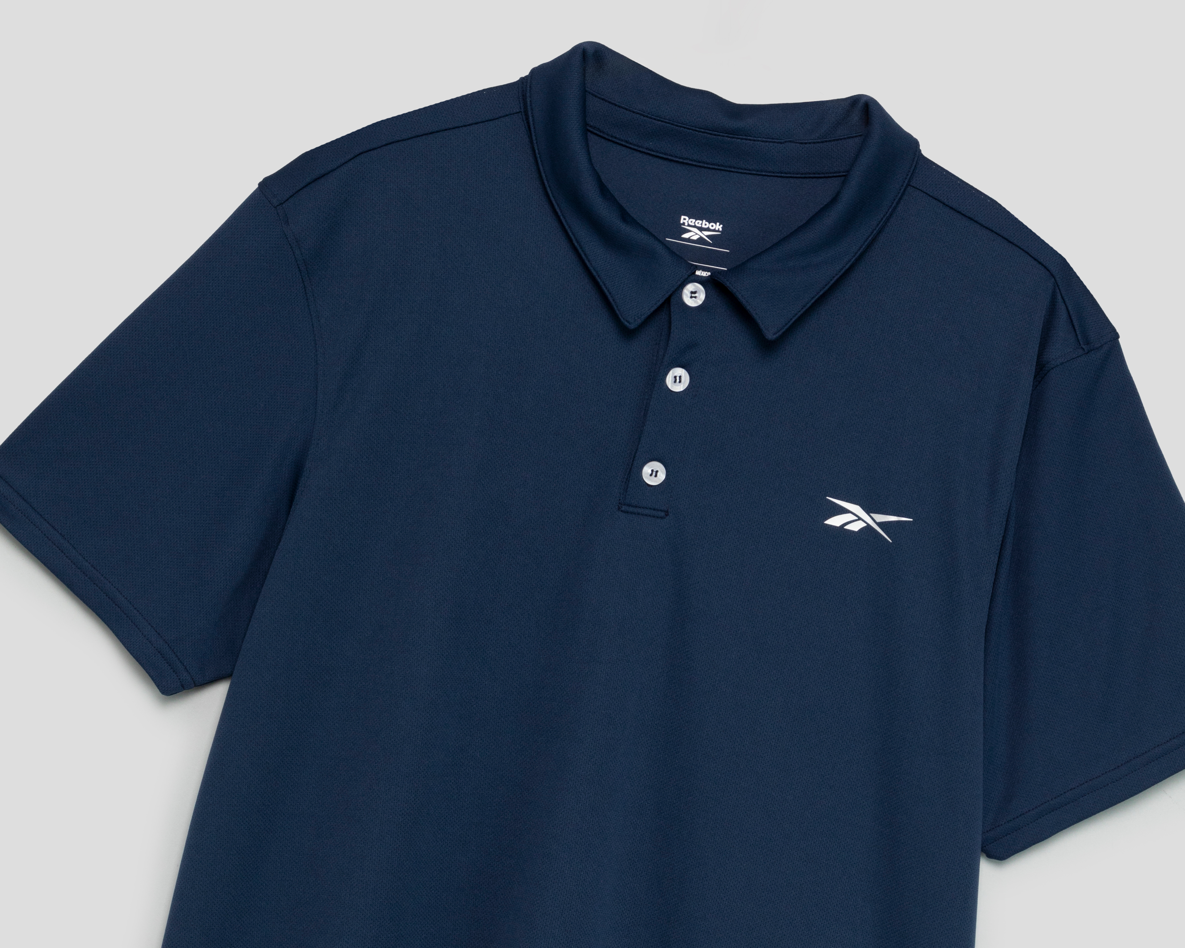 Foto 3 | Foto 3 | Playera Polo Reebok Azul Marino para Hombre