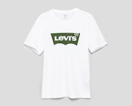 Playera de Cuello Redondo Blanco Levi's para Hombre