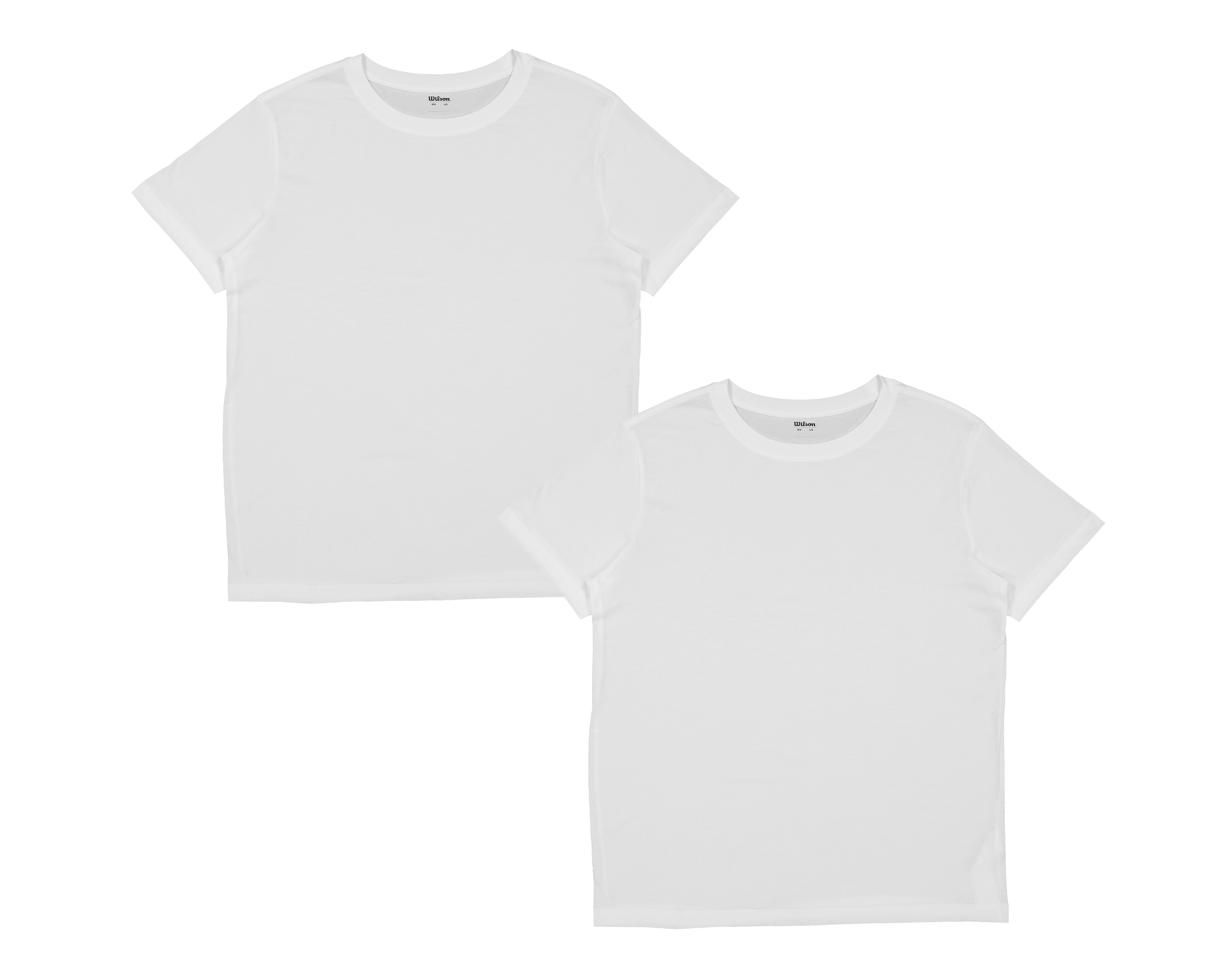 Foto 2 pulgar | Foto 1 | Playera Interior Cuello Redondo Wilson para Hombre 2 Piezas