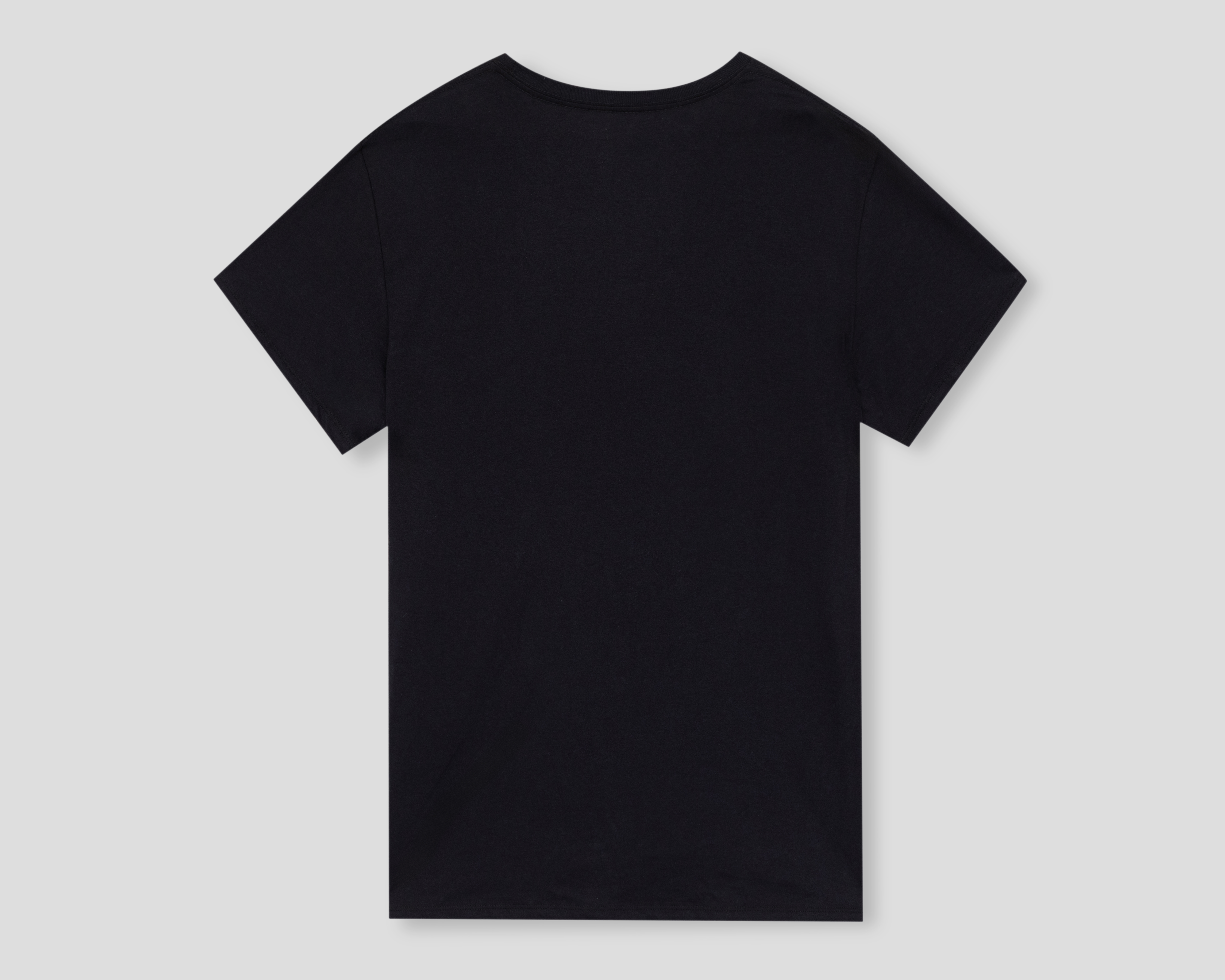 Foto 3 pulgar | Foto 2 | Playera de Cuello Redondo Negra para Hombre