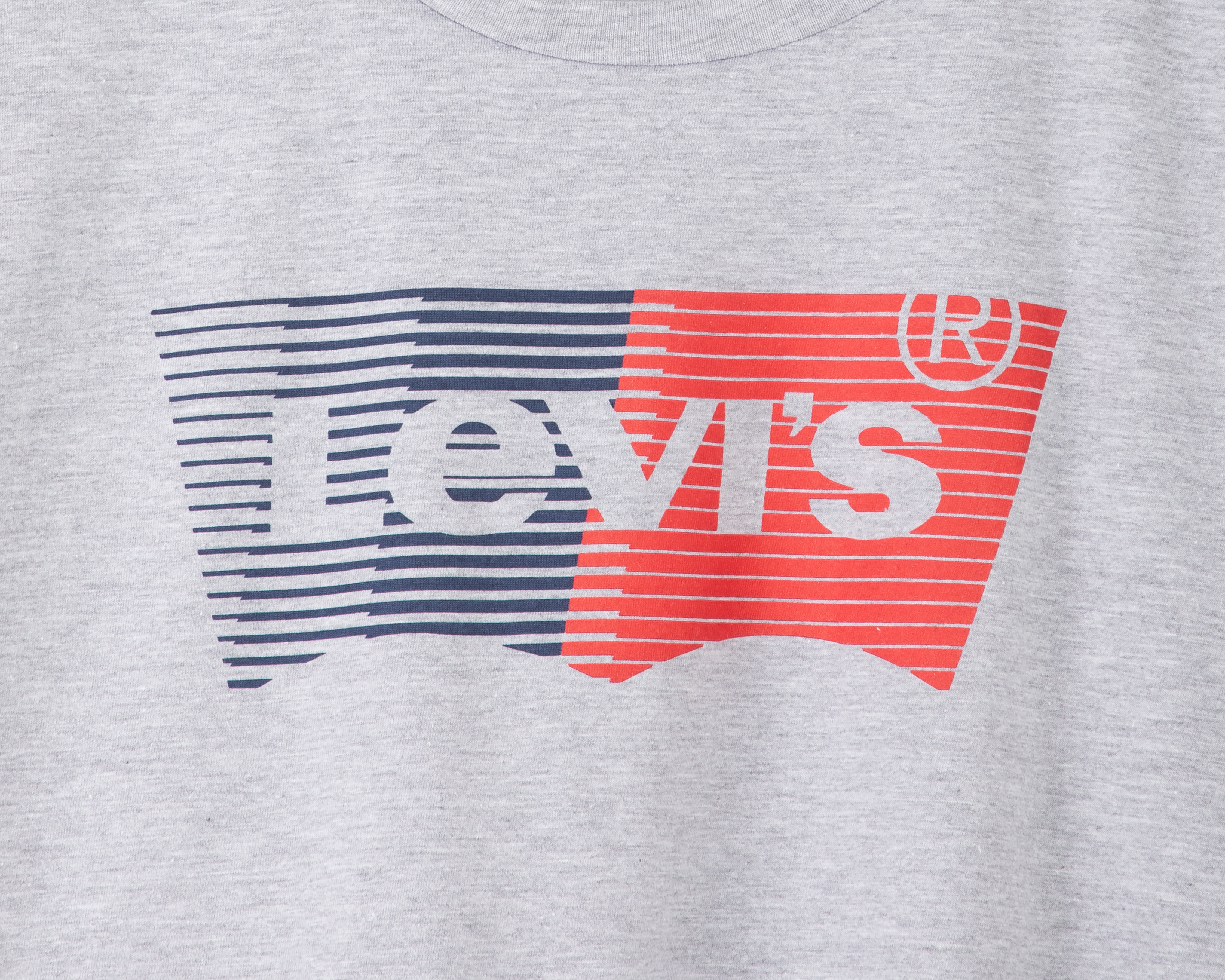 Foto 3 | Foto 3 | Playera Cuello Redondo Gris Levi's para Hombre