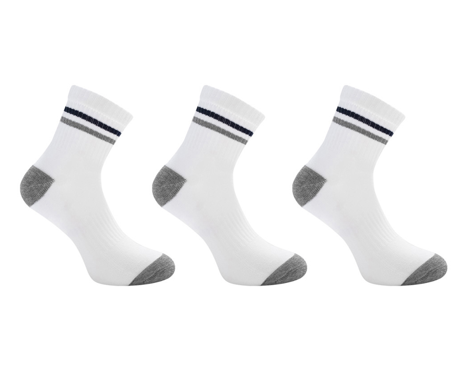 Foto 2 pulgar | Foto 1 | Calcetas Deportivas Wrangler para Hombre 3 Pares