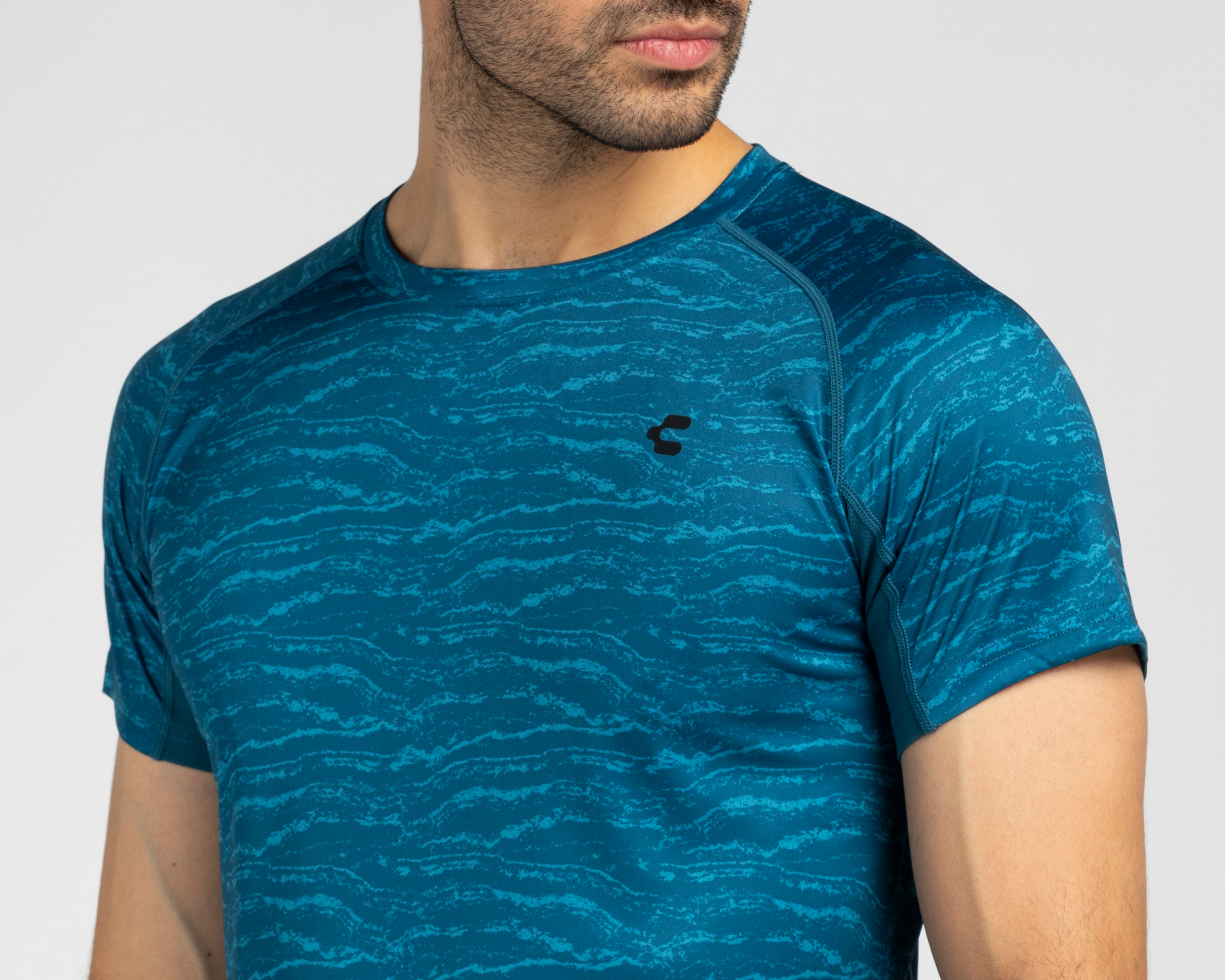 Foto 4 pulgar | Foto 3 | Playera Deportiva Charly para Hombre