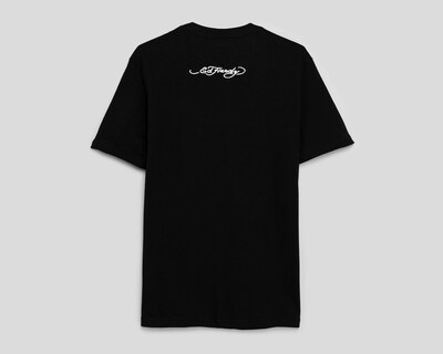 Foto 2 | Foto 2 | Playera de Cuello Redondo Negra Ed Hardy para Hombre