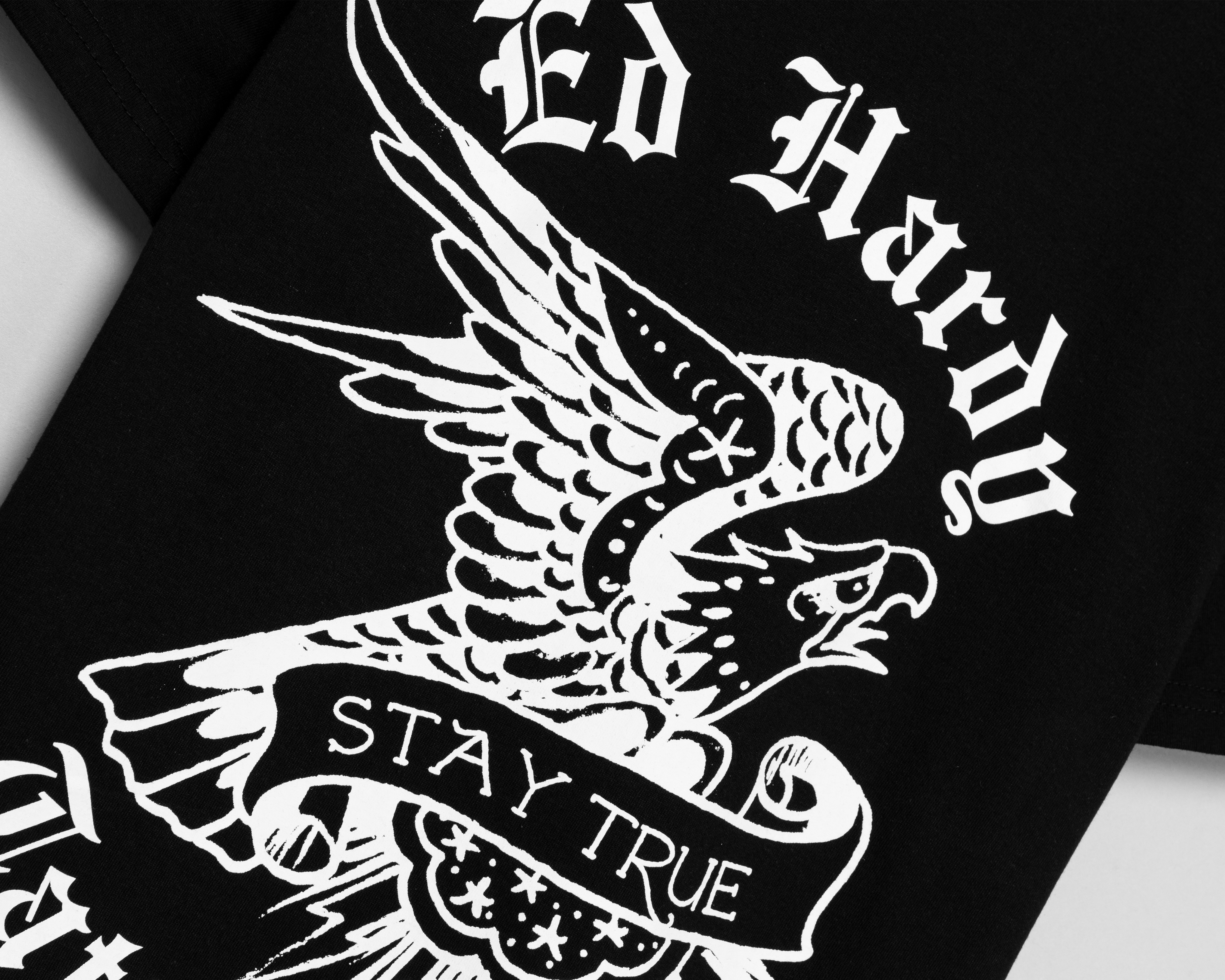 Foto 3 | Foto 3 | Playera de Cuello Redondo Negra Ed Hardy para Hombre