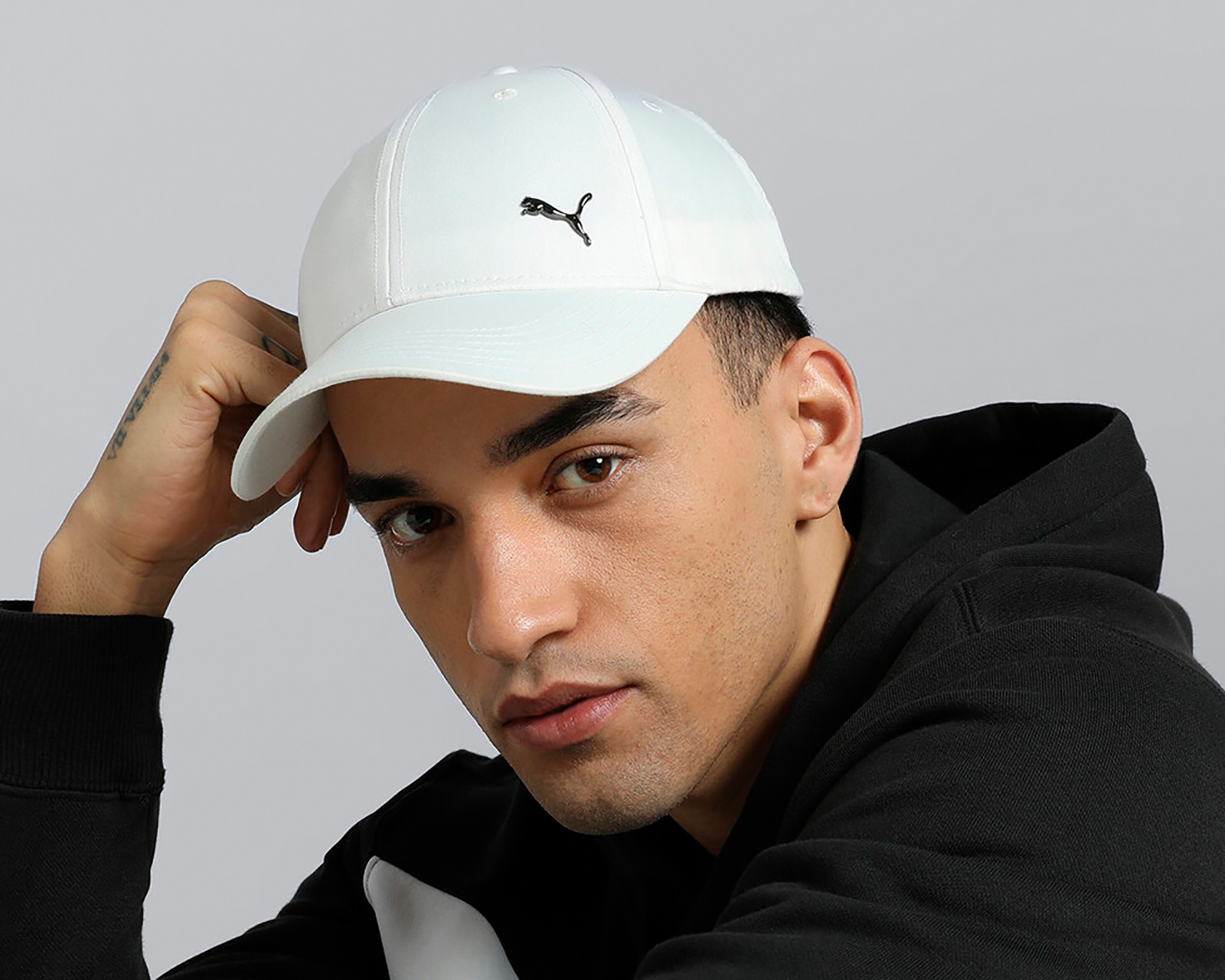 Foto 4 pulgar | Foto 3 | Gorra Curva Puma Metal Cat