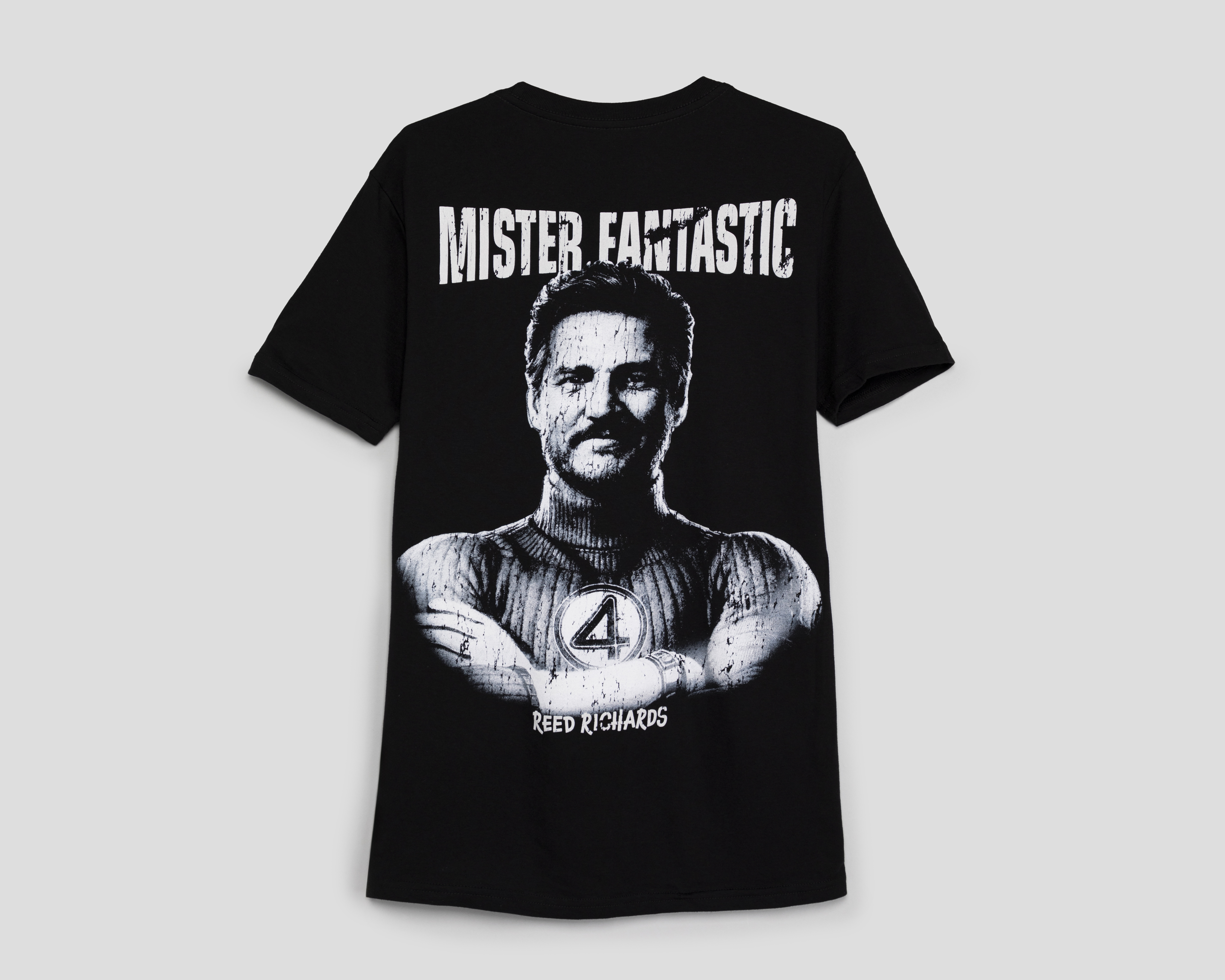 Foto 2 | Foto 2 | Playera de Cuello Redondo Negra Marvel para Hombre