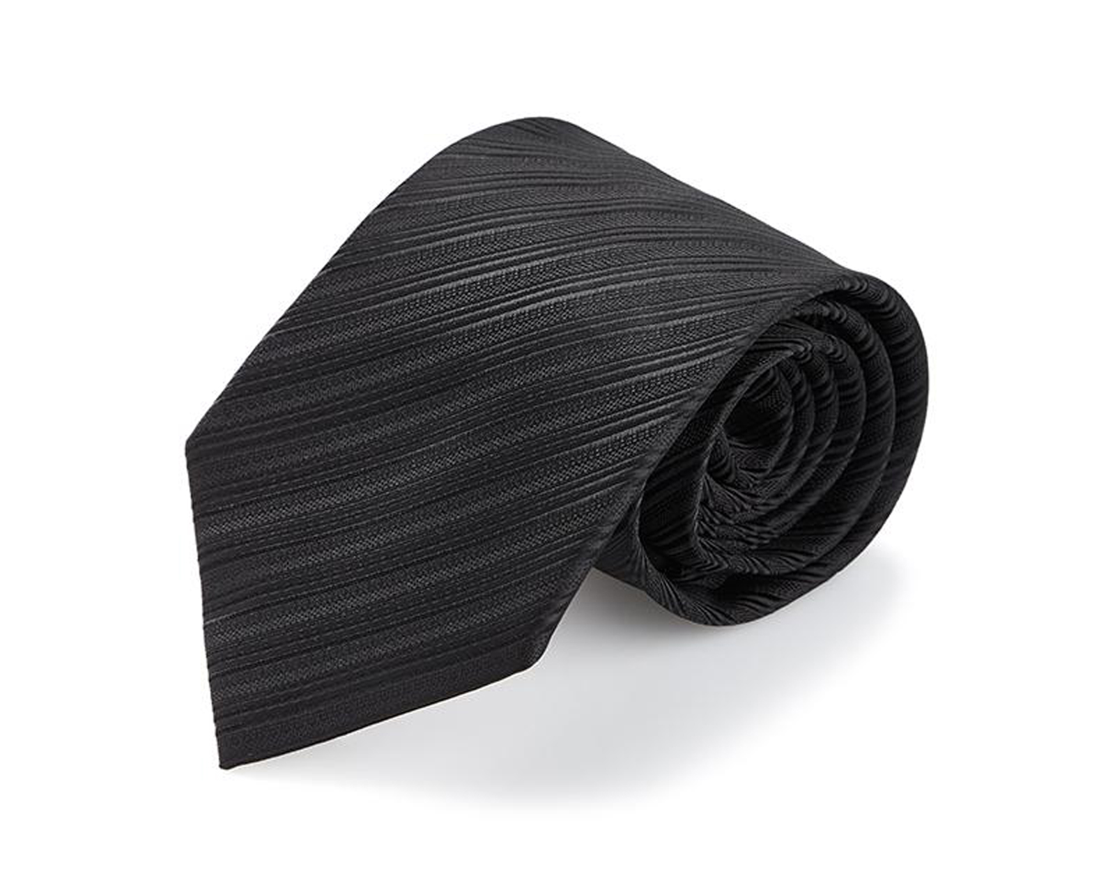 Foto 3 pulgar | Foto 2 | Corbata de Rayas Wall Street Negra