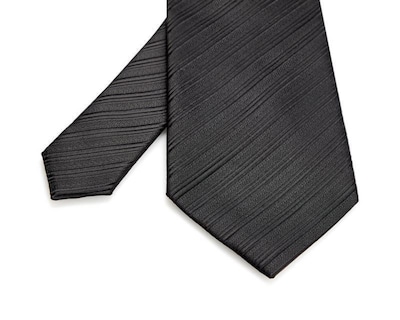 Foto 3 | Foto 3 | Corbata de Rayas Wall Street Negra