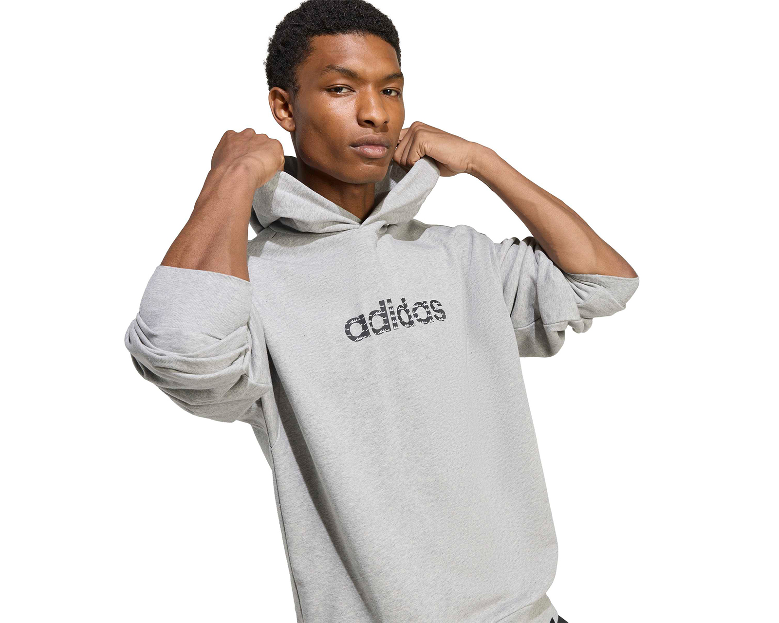 Foto 4 pulgar | Foto 3 | Sudadera con Capucha Adidas Essentials para Hombre