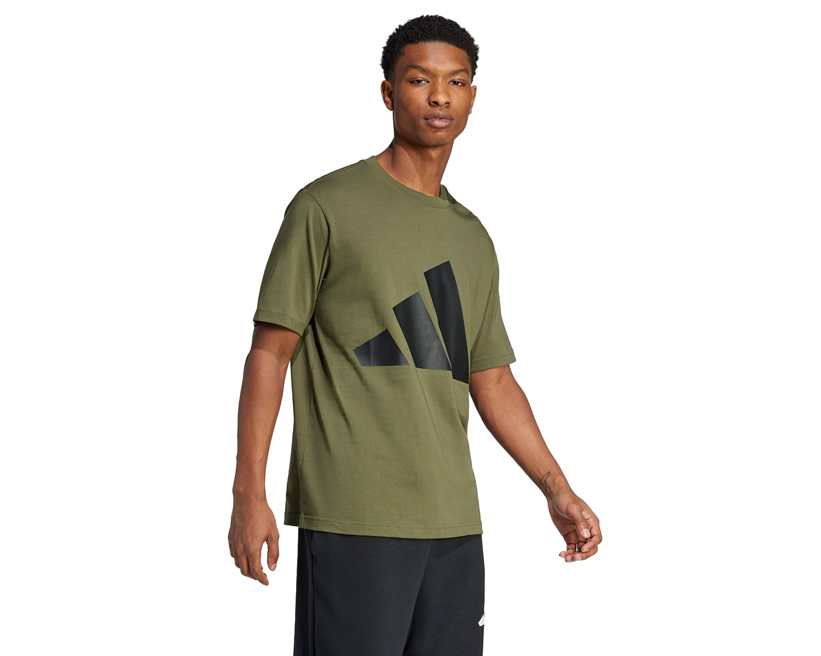 Foto 3 pulgar | Foto 2 | Playera Deportiva Adidas Essentials Big Logo Single Jersey para Hombre