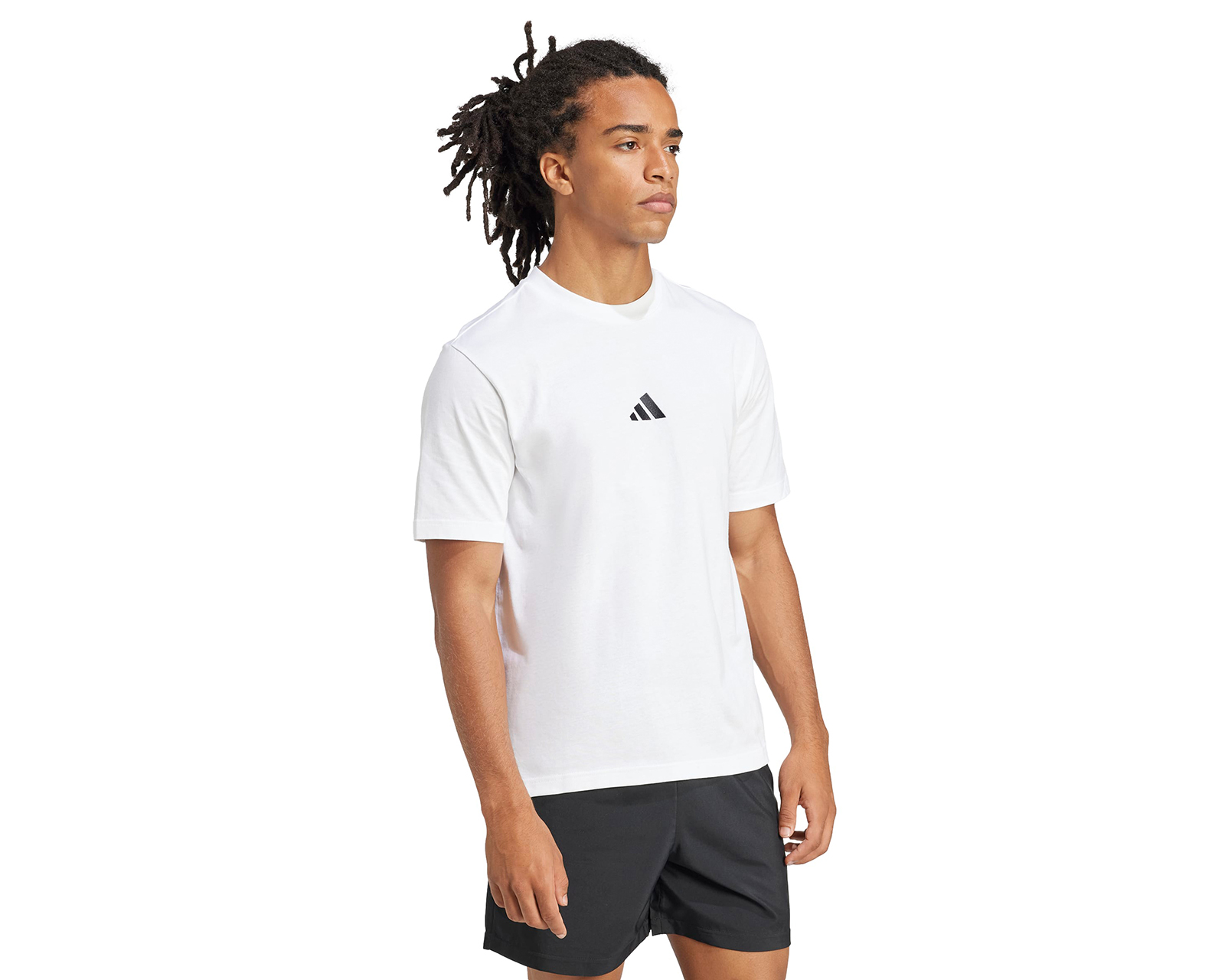 Foto 2 | Foto 2 | Playera Deportiva Adidas Essentials Small Logo Single Jersey para Hombre