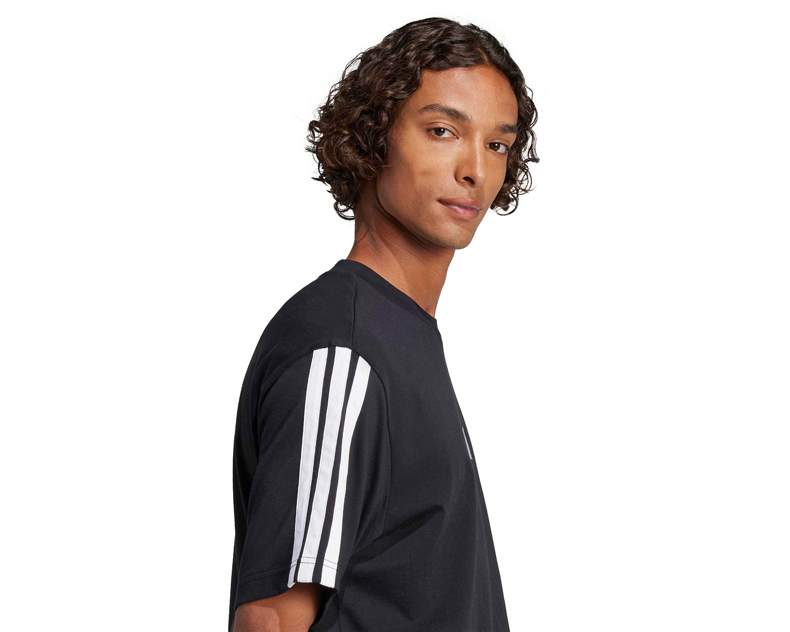 Foto 5 pulgar | Foto 4 | Playera Deportiva Adidas Essentials 3 Franjas para Hombre