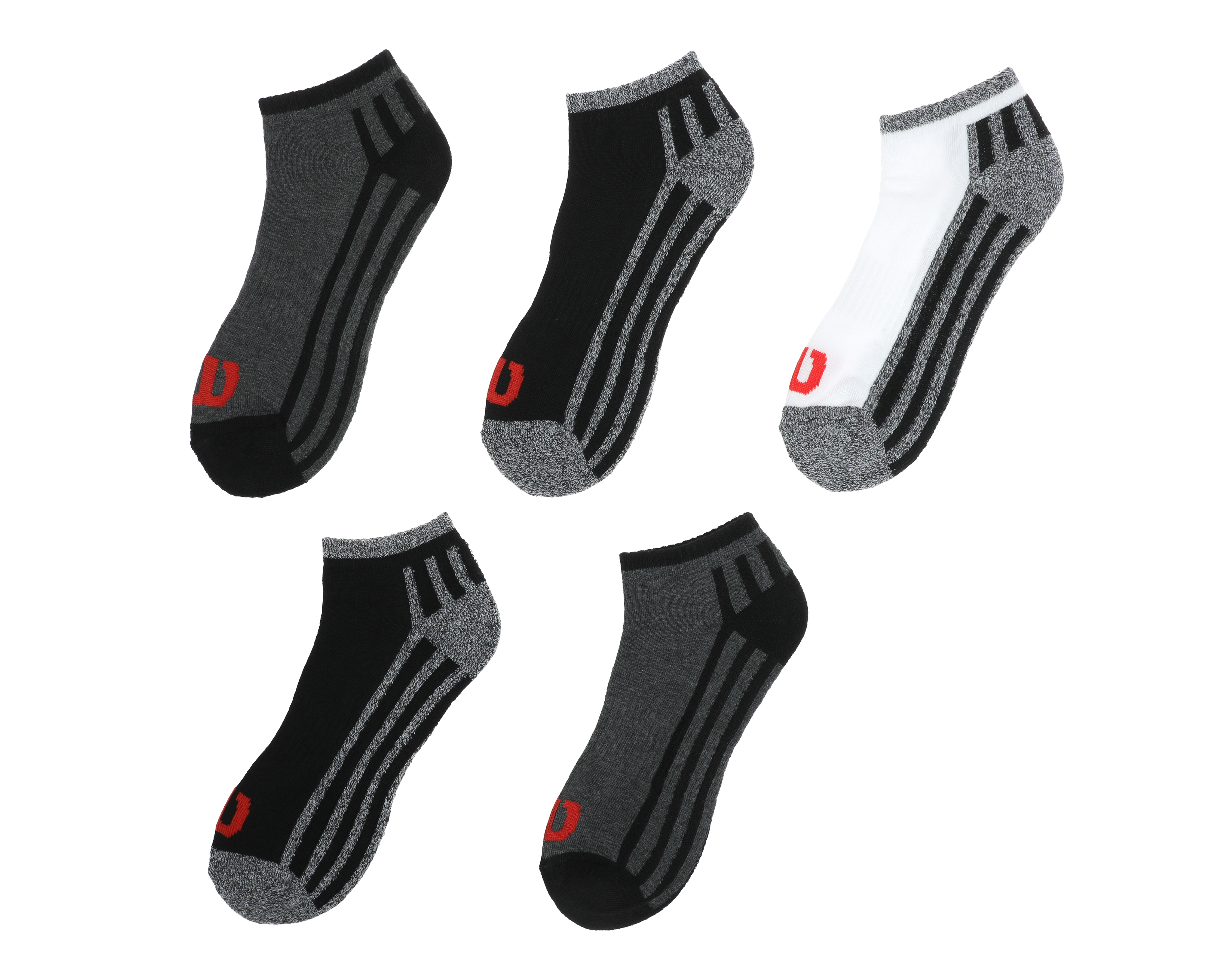 Calcetas Tines Deportivas Wilson para Hombre 5 Pares