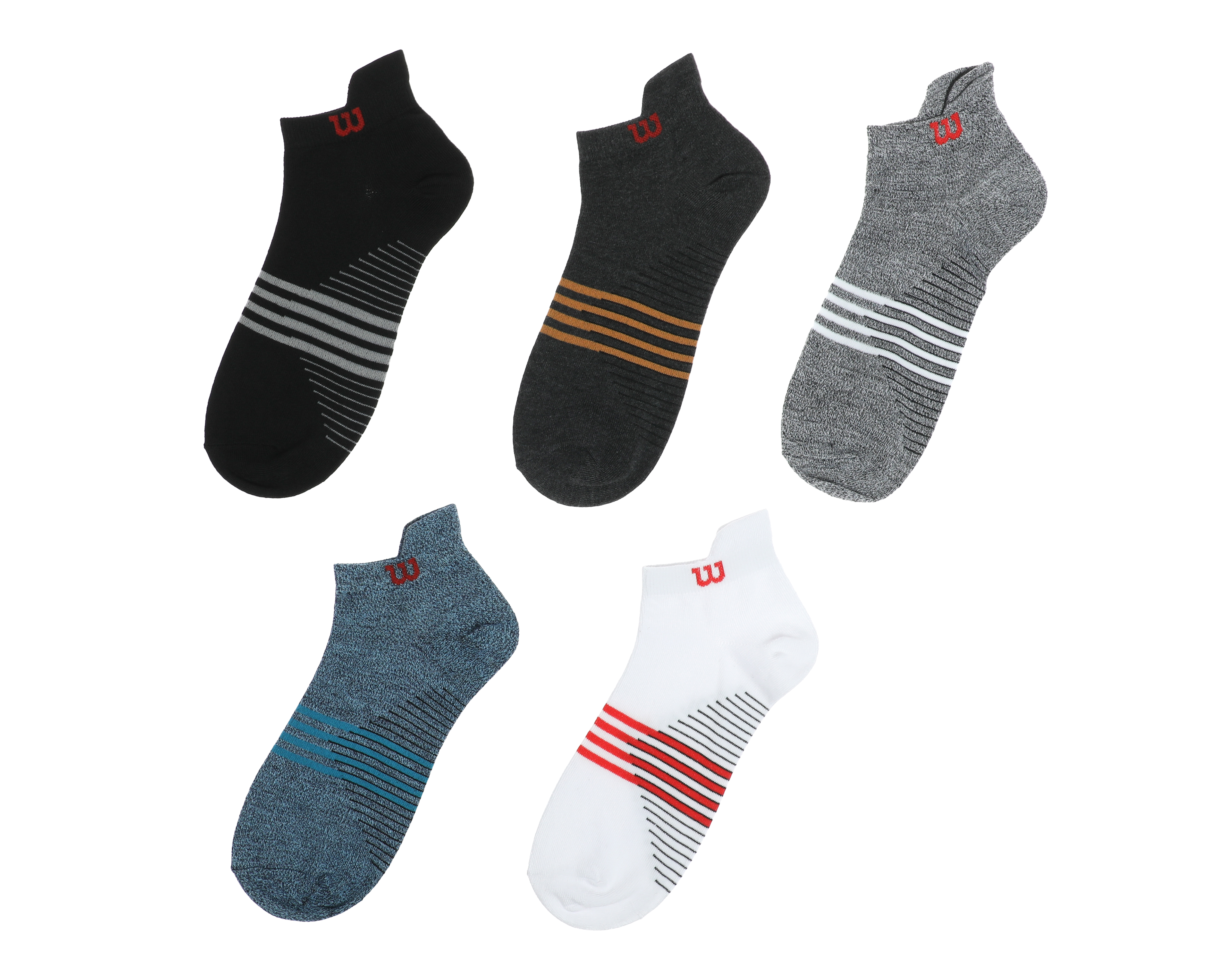 Foto 1 | Foto 1 | Calcetas Tines Deportivas Wilson para Hombre 5 Pares