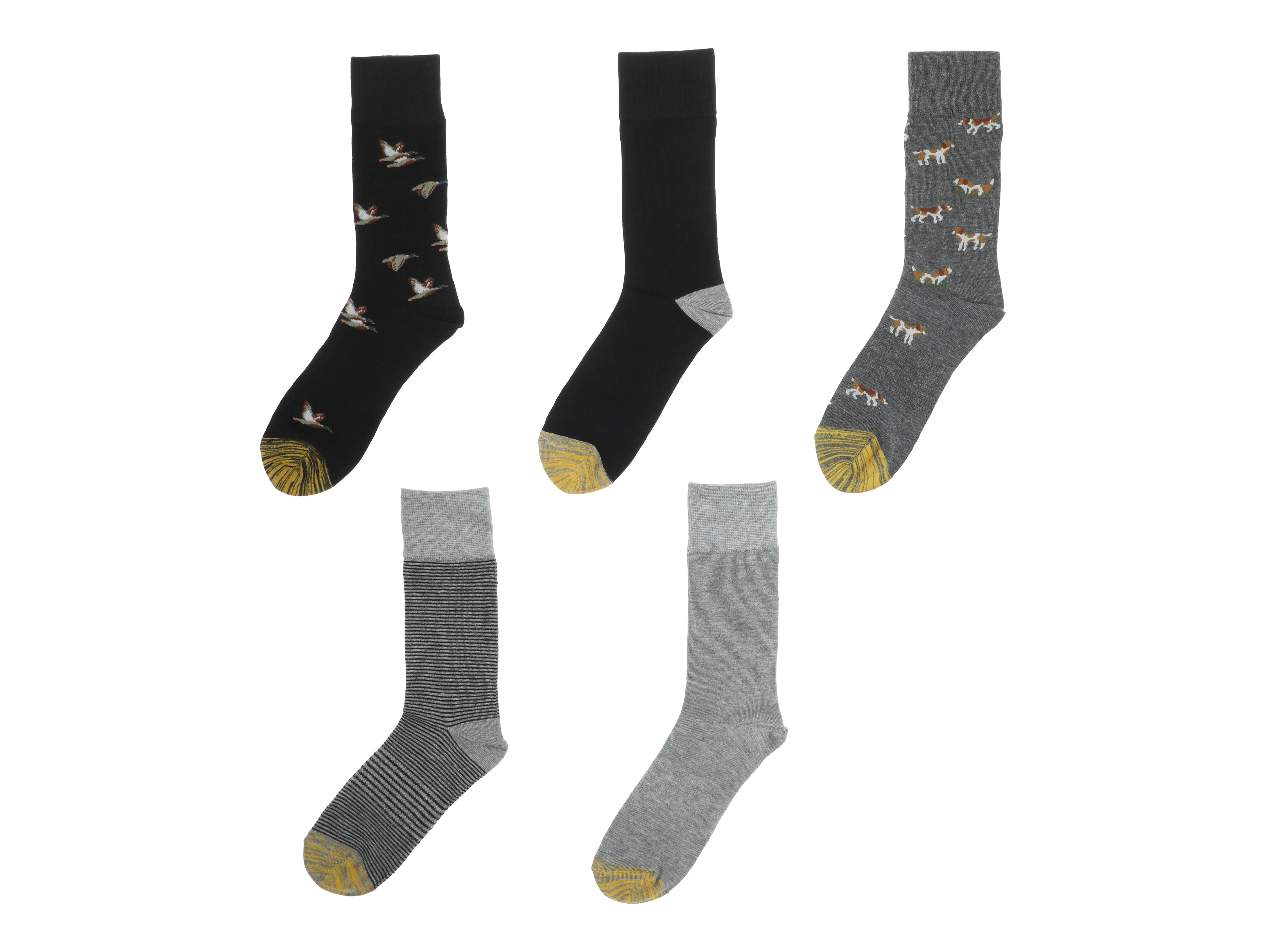 Foto 1 | Foto 1 | Calcetas Largas de Vestir Wall Street para Hombre 5 Pares