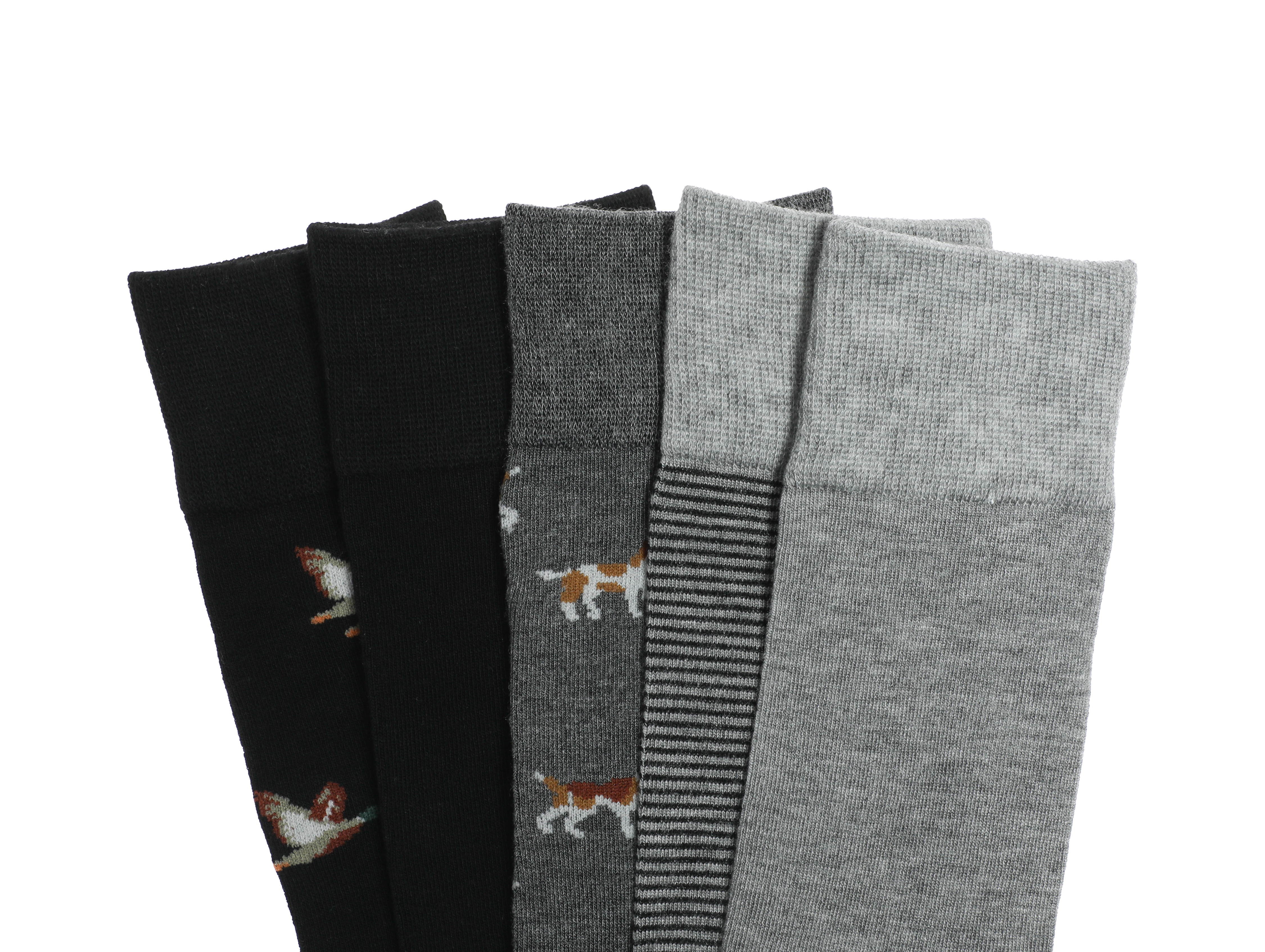 Foto 3 pulgar | Foto 2 | Calcetas Largas de Vestir Wall Street para Hombre 5 Pares