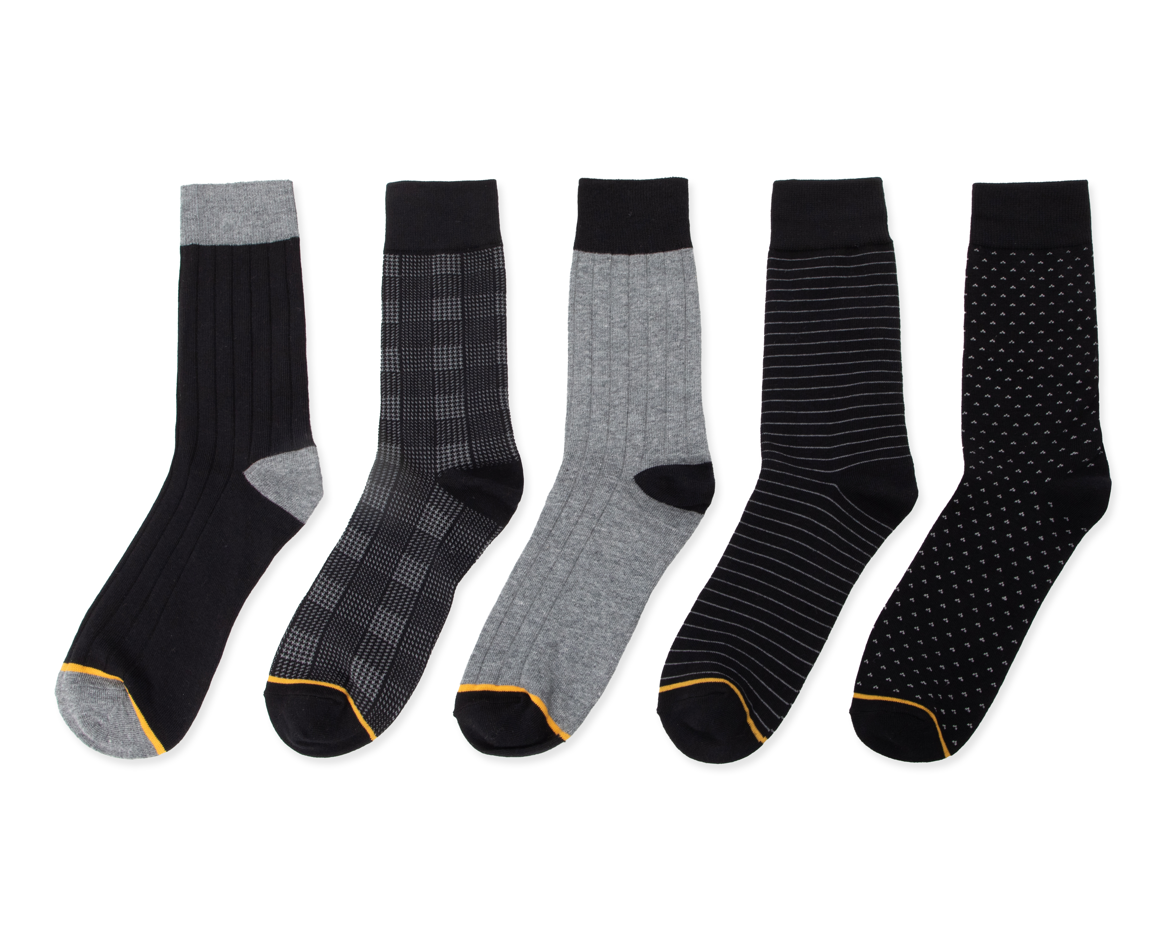 Calcetas de Vestir Wall Street para Hombre 5 Pares