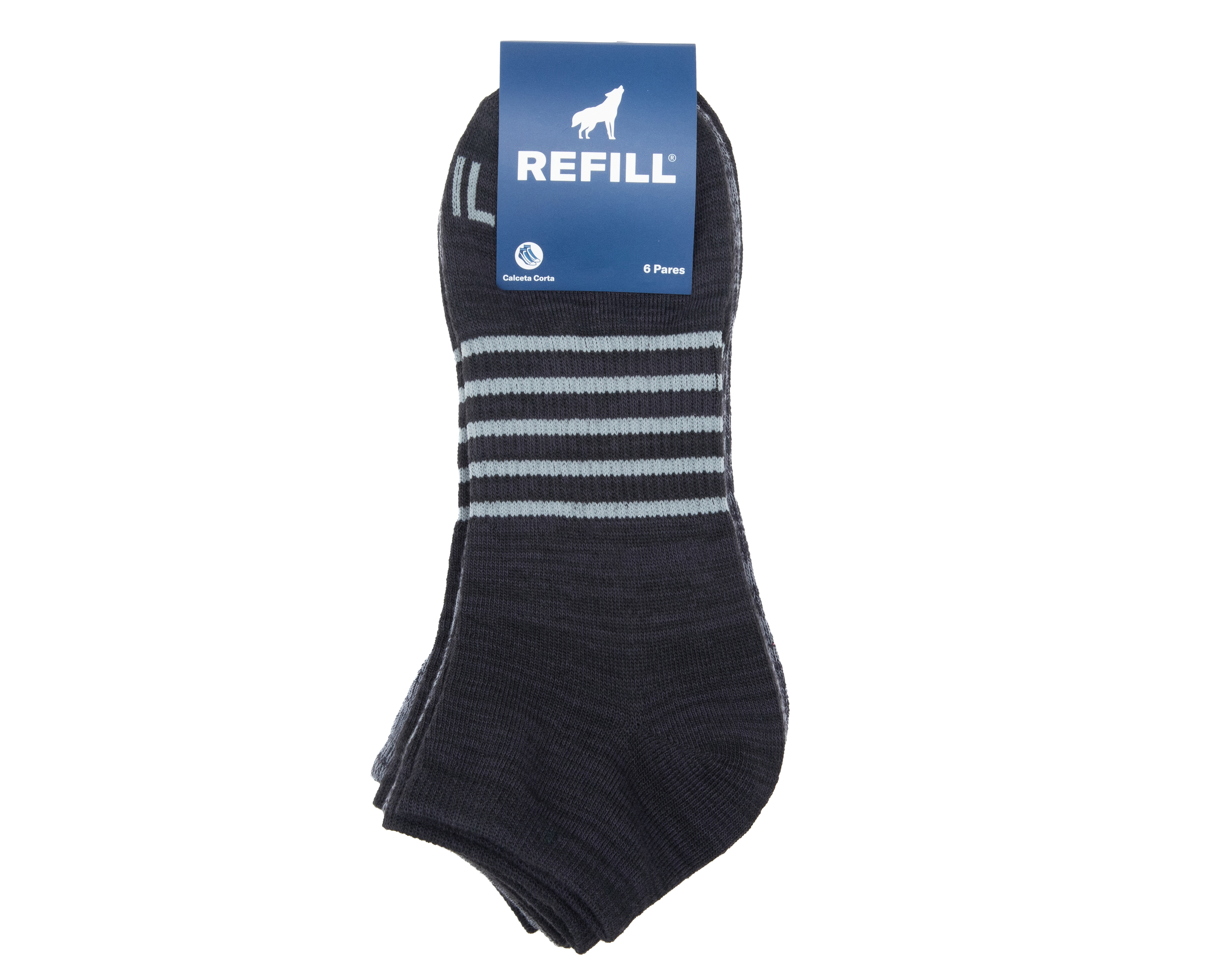 Foto 4 pulgar | Foto 3 | Calcetas de Vestir Refill para Hombre 6 Pares