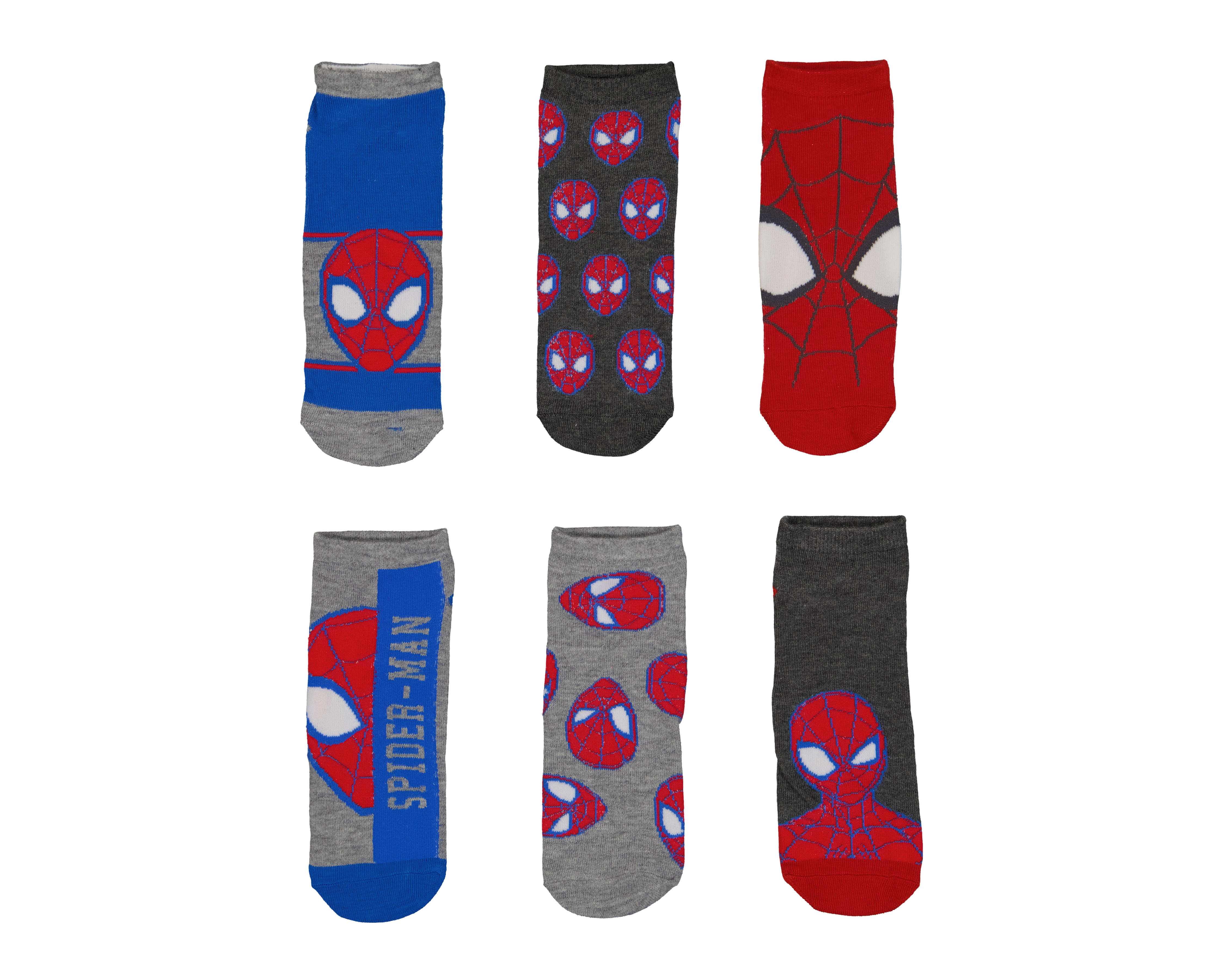 Calcetines Marvel Spider-Man para Hombre 6 Pares