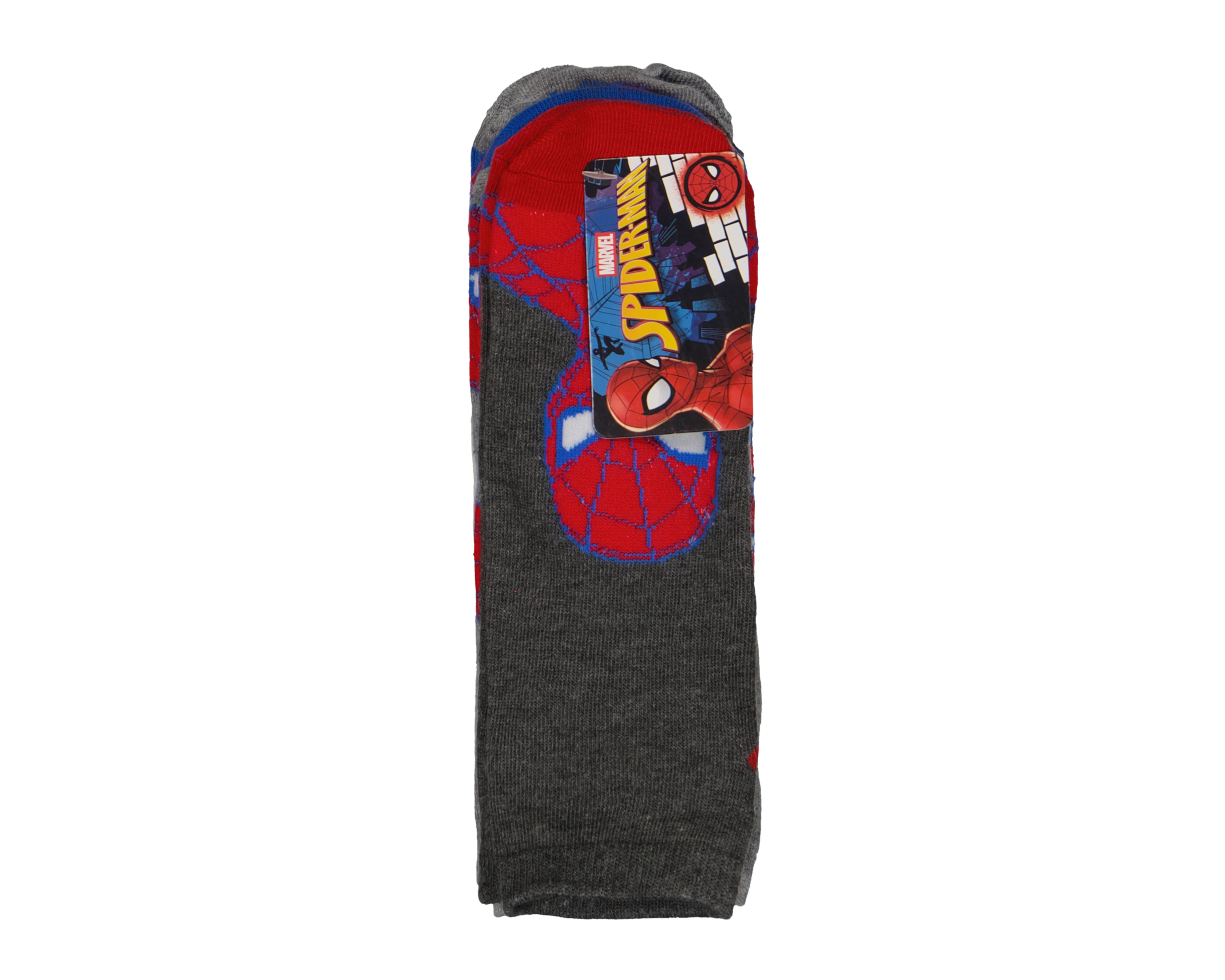 Foto 3 | Foto 3 | Calcetines Marvel Spider-Man para Hombre 6 Pares