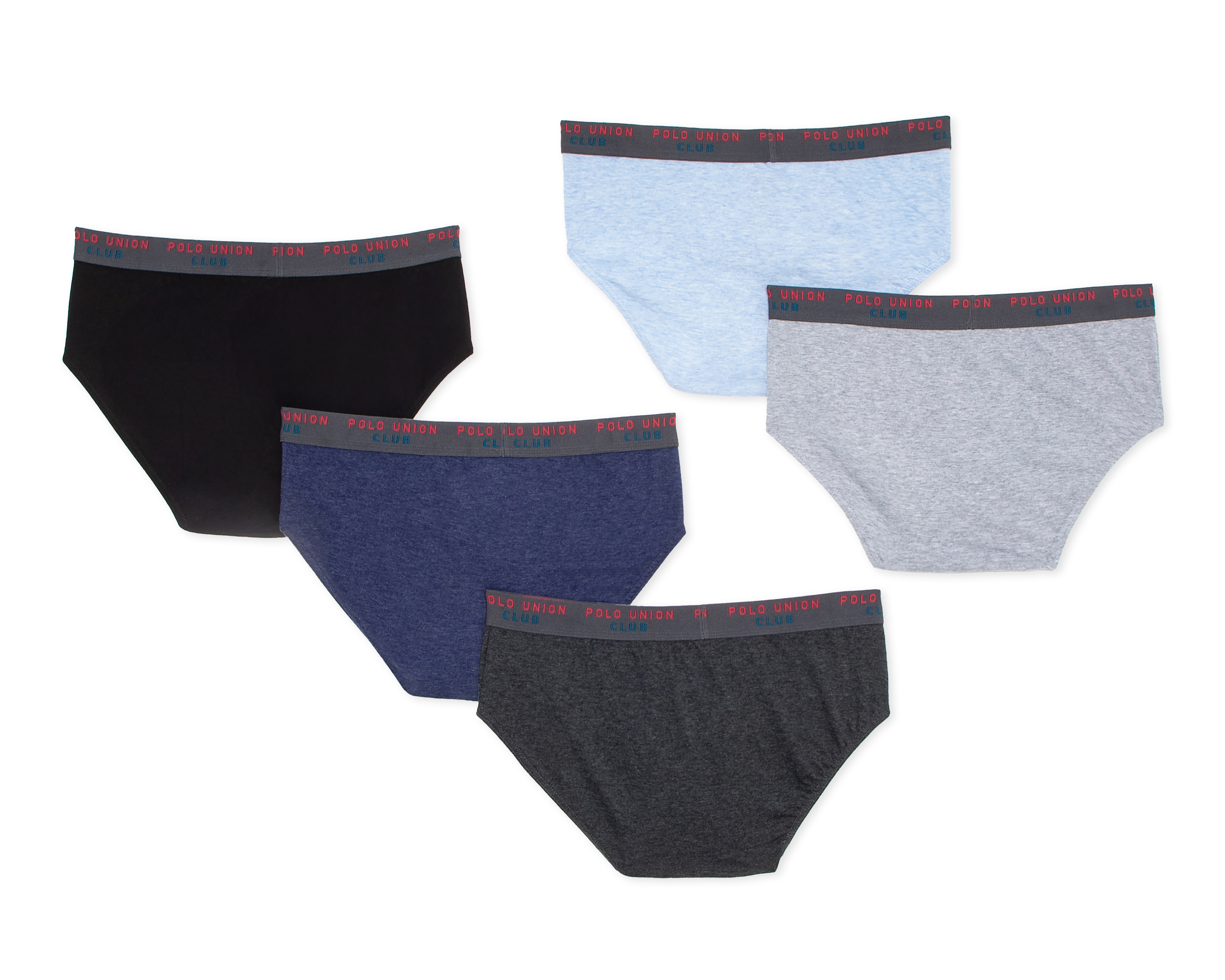 Foto 2 | Foto 2 | Bikini de Algodón Polo Union Club para Hombre 5 Piezas