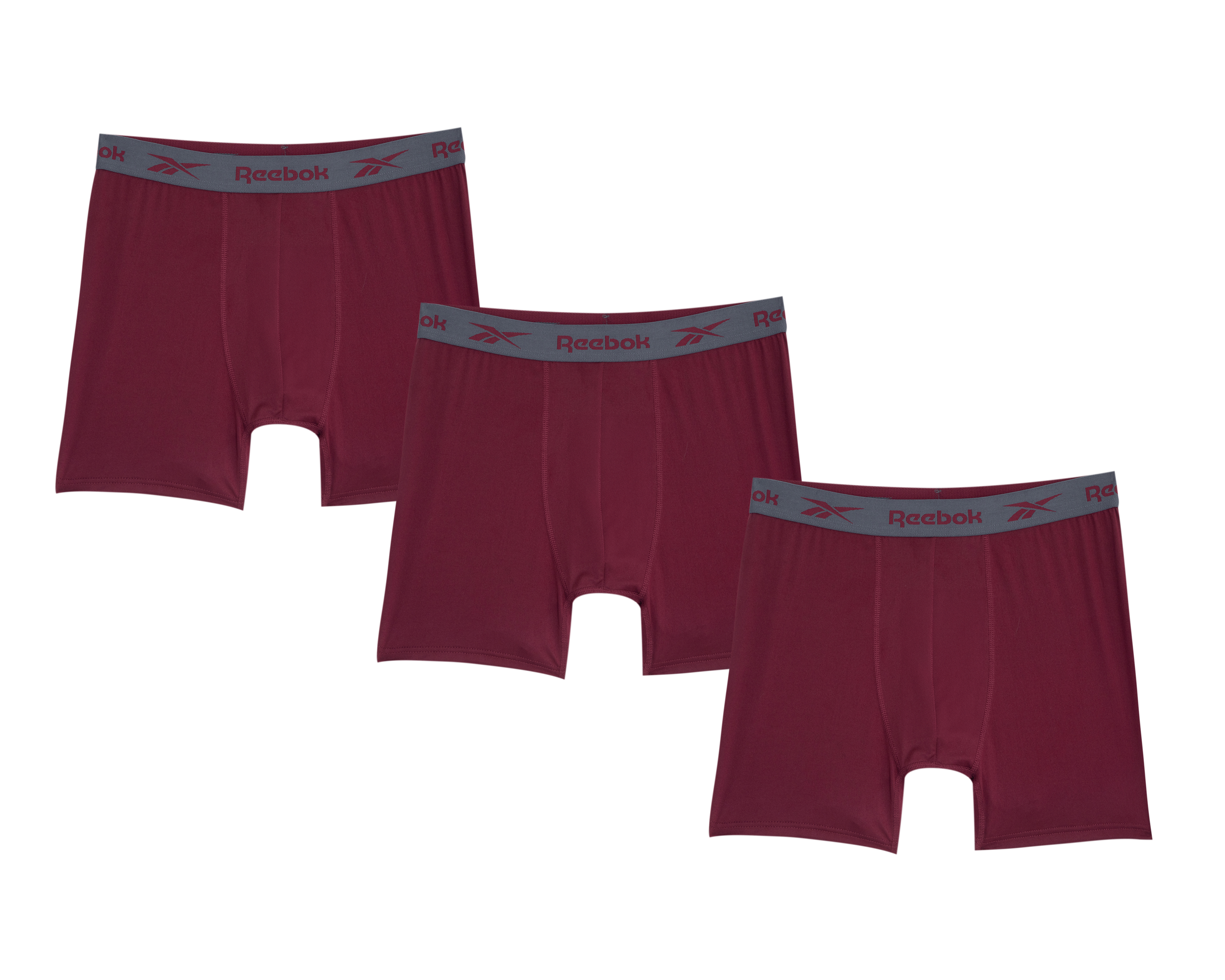 Foto 1 | Foto 1 | Bóxer Corto Reebok para Hombre 3 Piezas