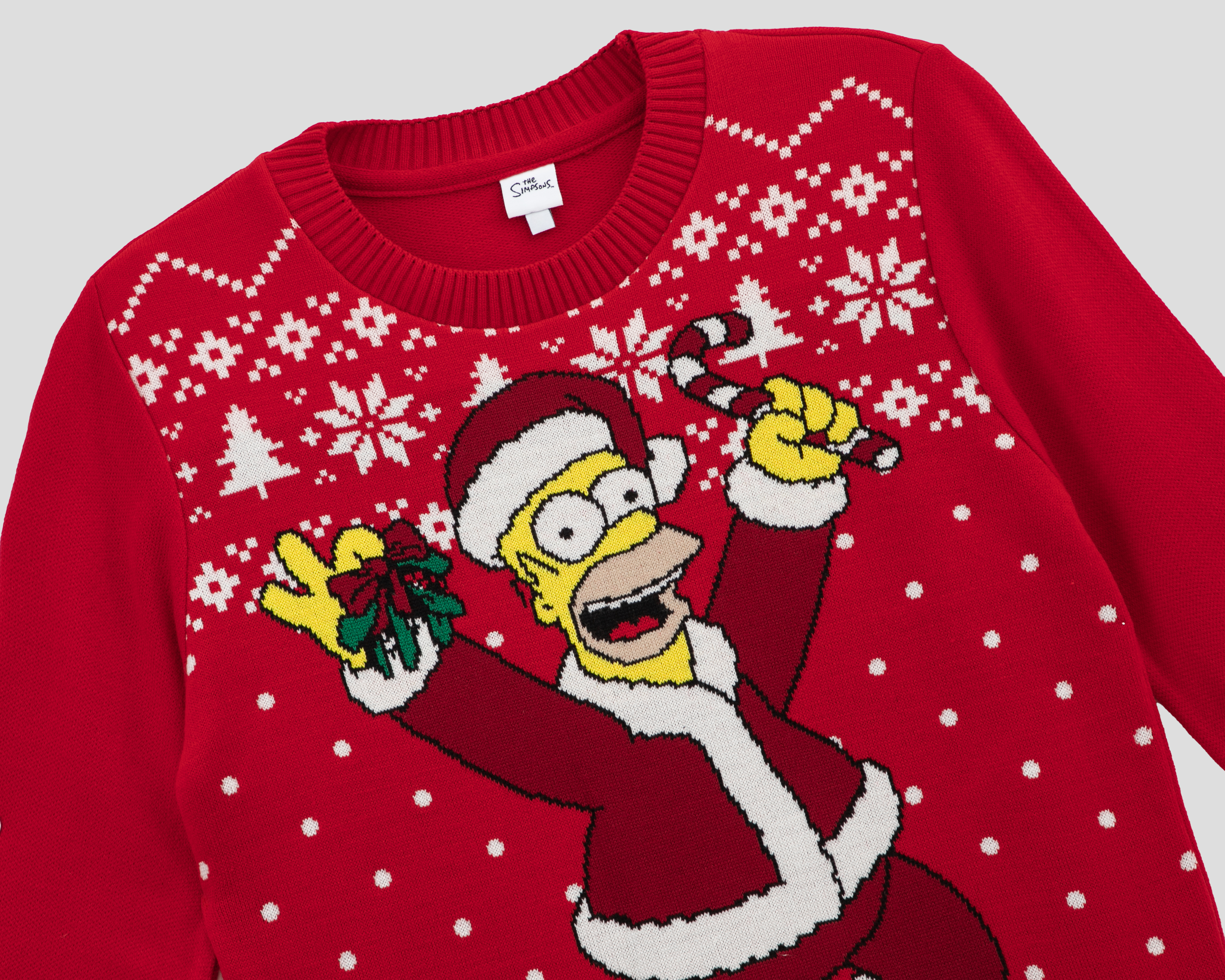 Foto 4 pulgar | Foto 3 | Suéter Navideño Disney The Simpsons para Hombre