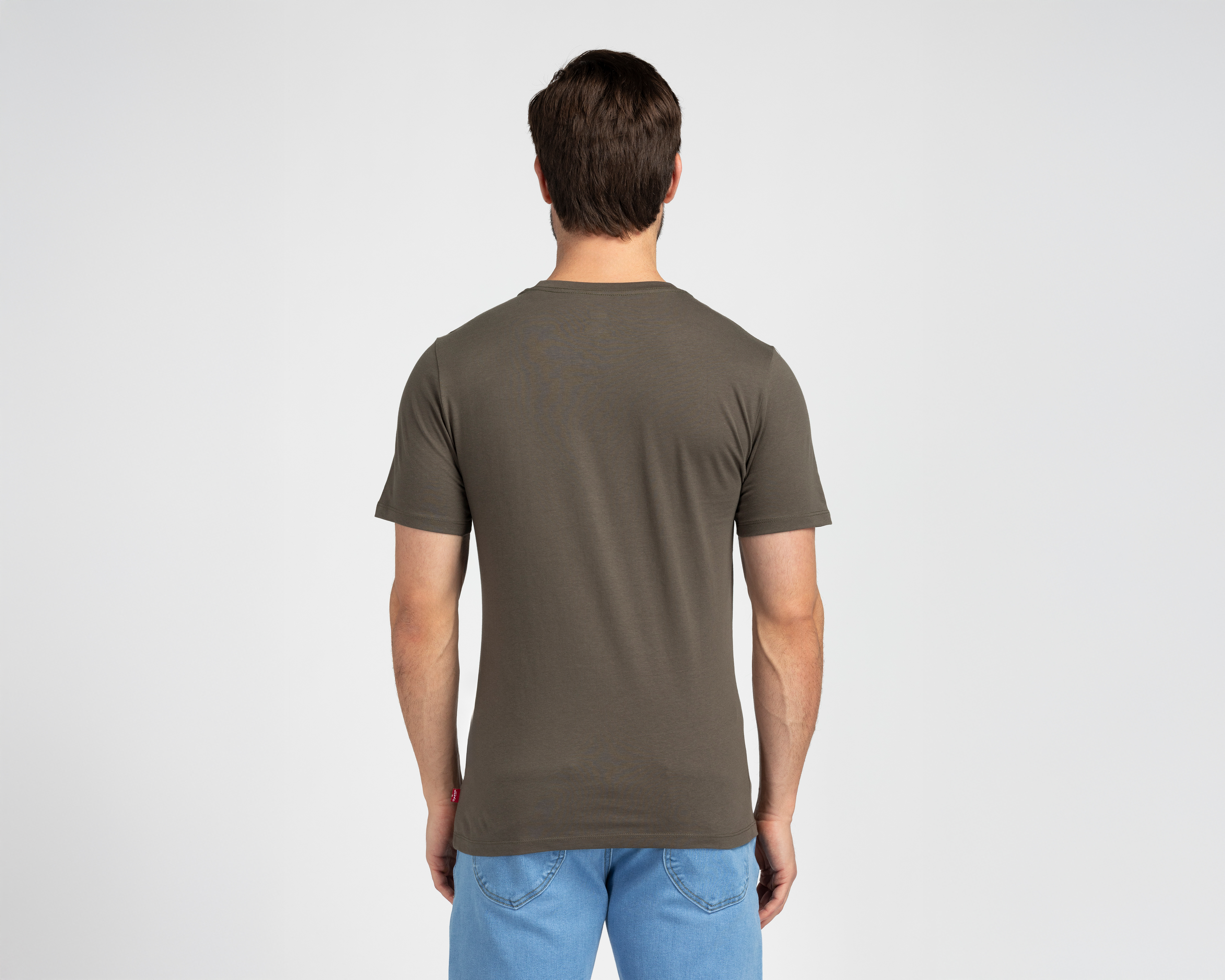 Foto 2 | Foto 2 | Playera de Cuello Redondo Café Levi's para Hombre