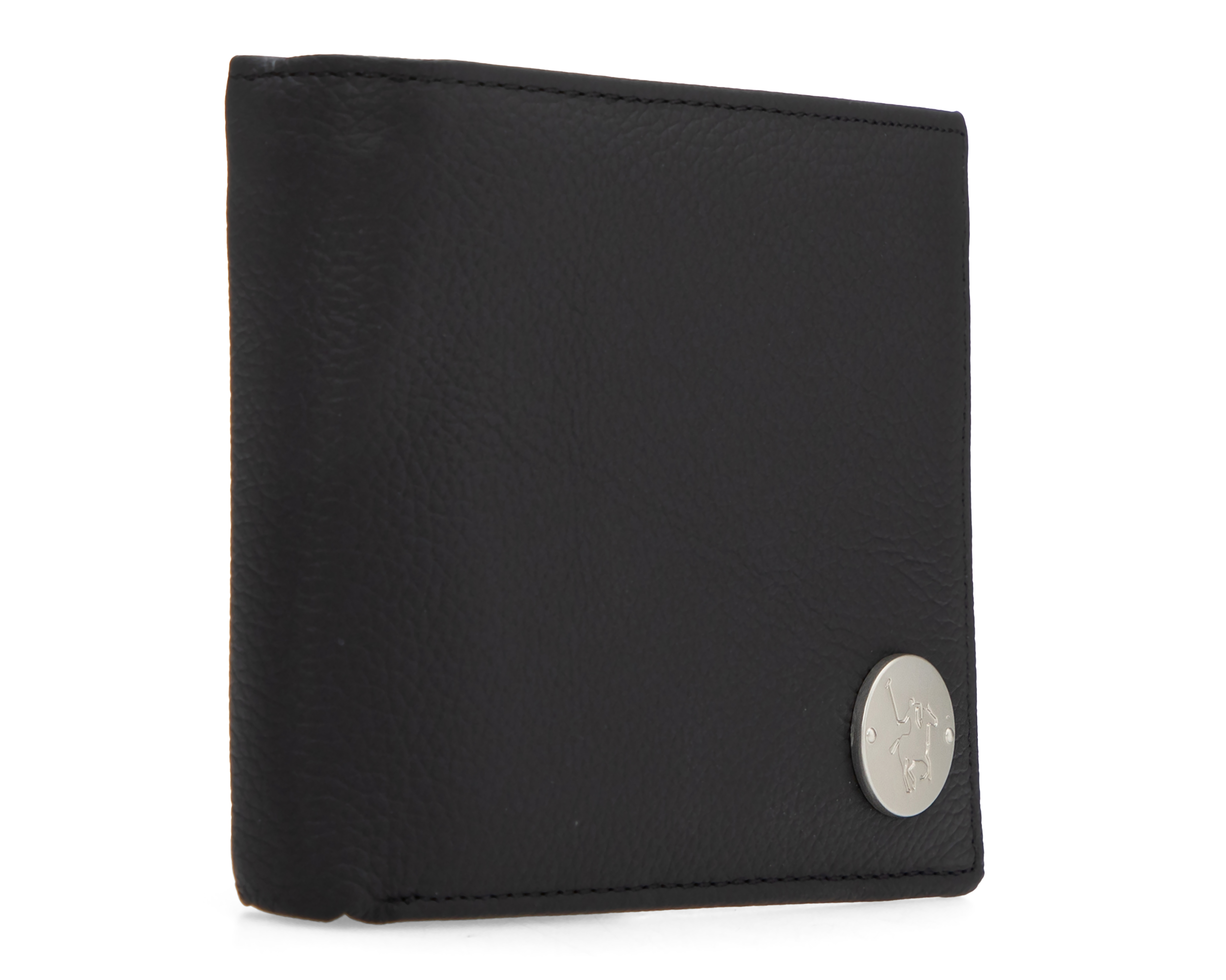 Foto 3 pulgar | Foto 2 | Cartera de Piel para Hombre York Team Polo Club Negra