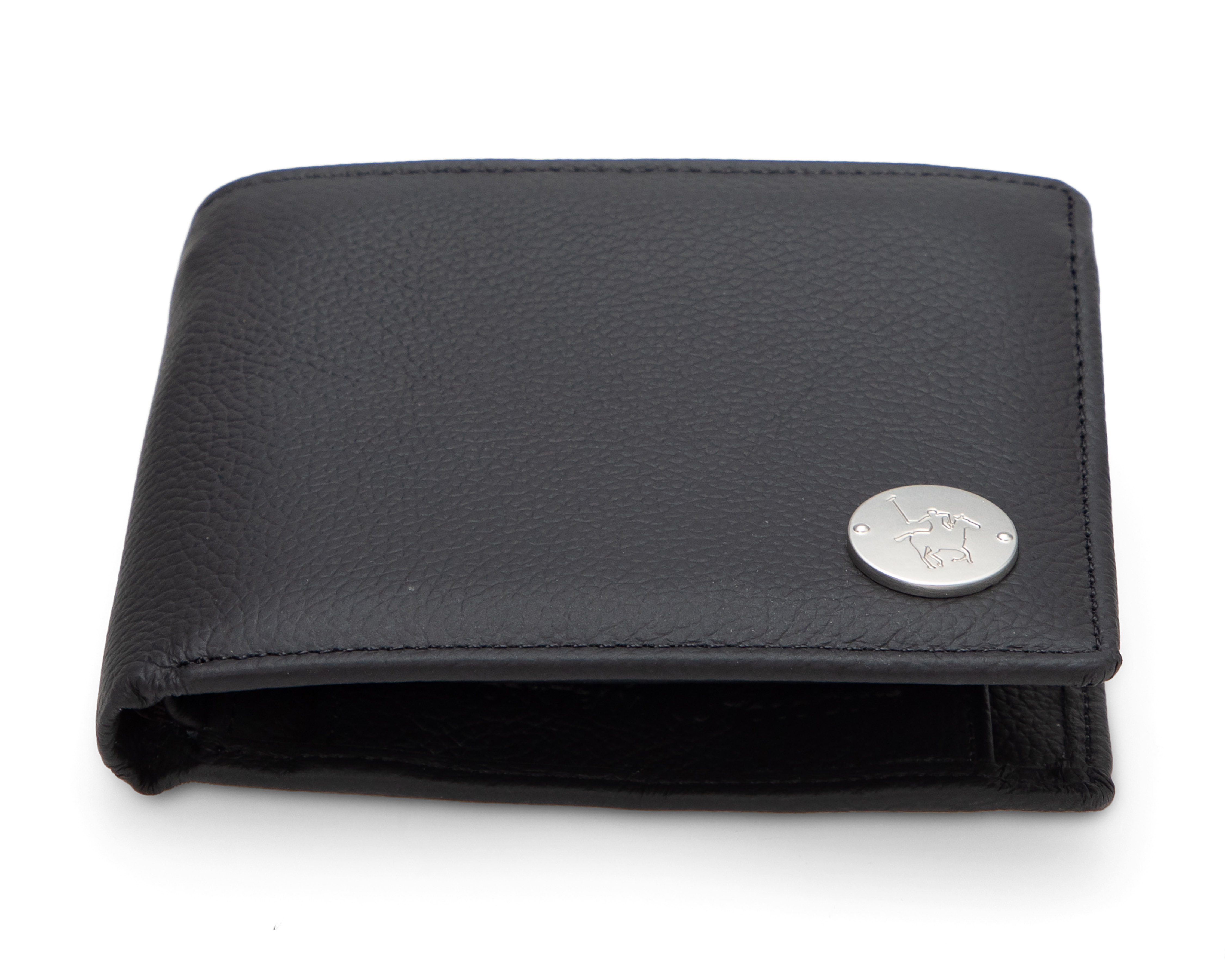 Foto 5 | Foto 5 | Cartera de Piel para Hombre York Team Polo Club Negra