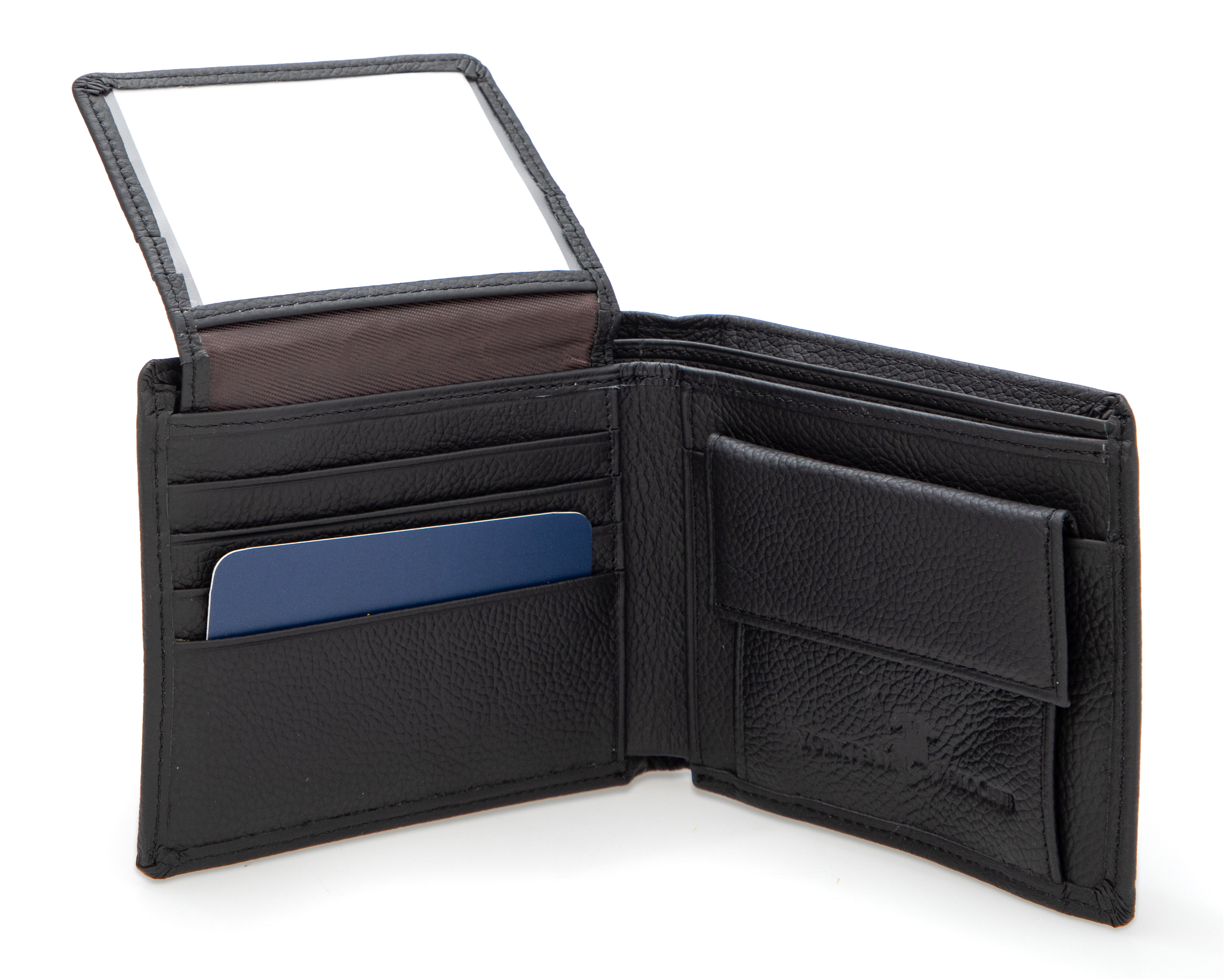 Foto 6 | Foto 6 | Cartera de Piel para Hombre York Team Polo Club Negra