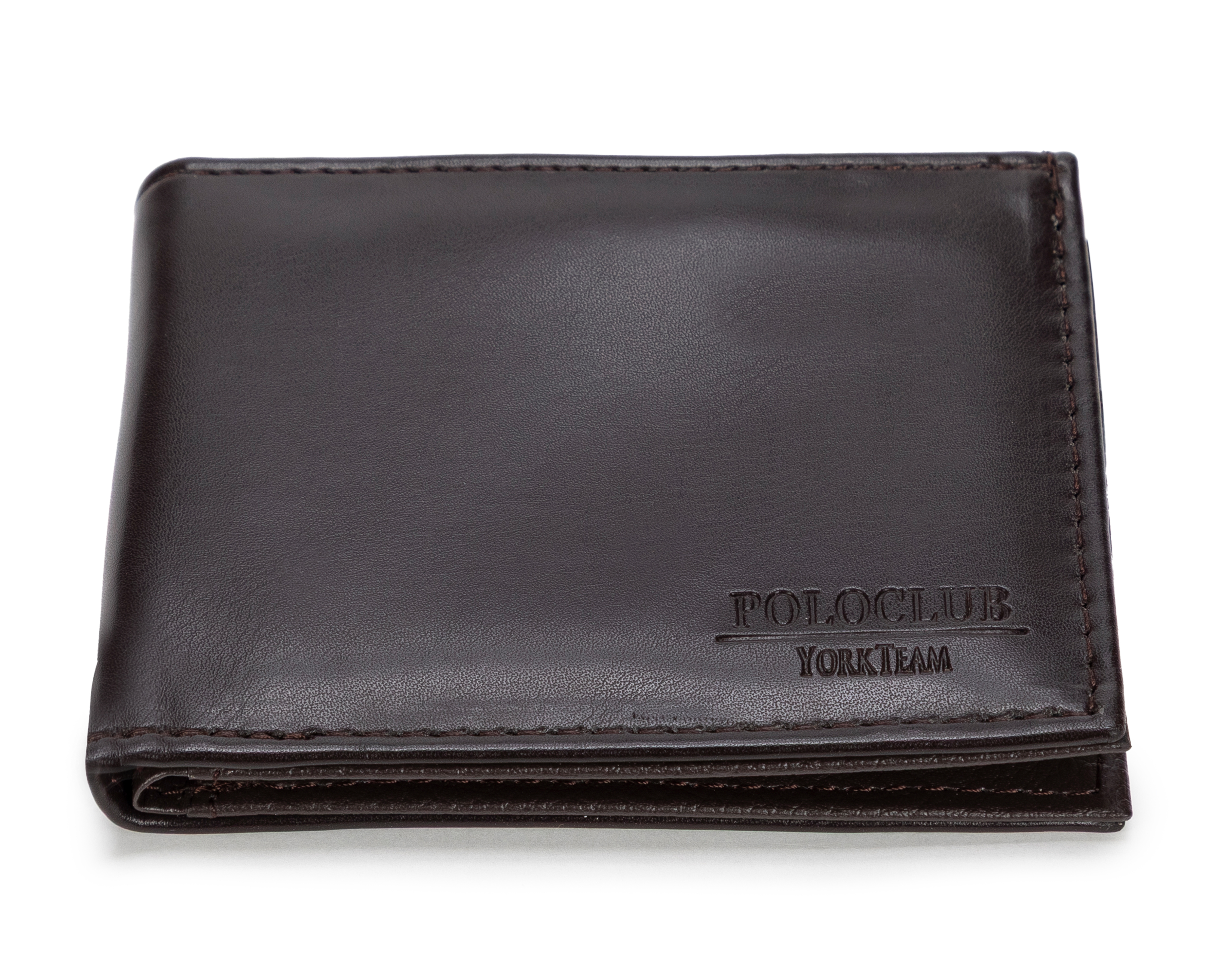 Foto 5 | Foto 5 | Cartera de Piel para Hombre York Team Polo Club Café