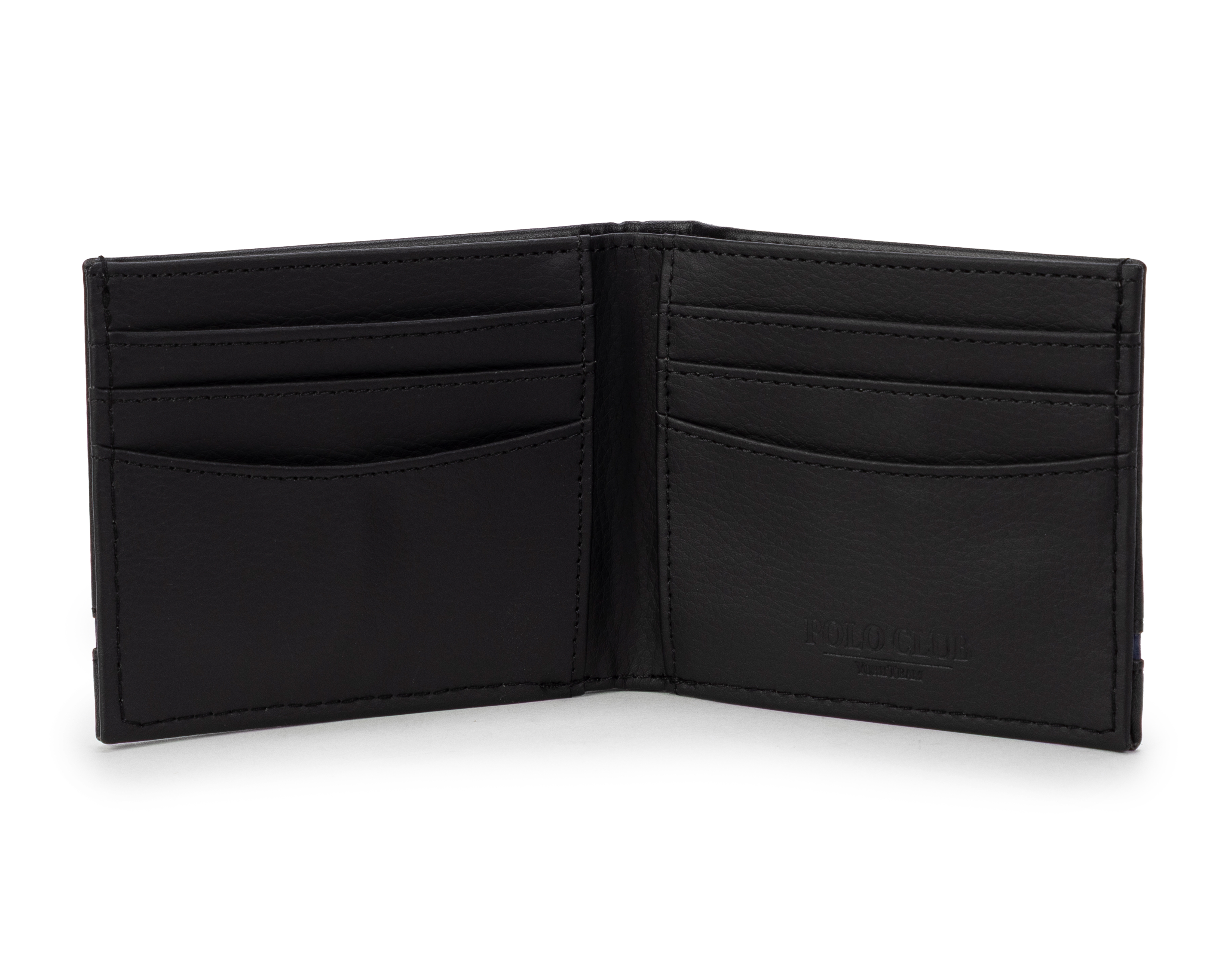 Foto 5 pulgar | Foto 4 | Cartera de Piel para Hombre York Team Polo Club Negra